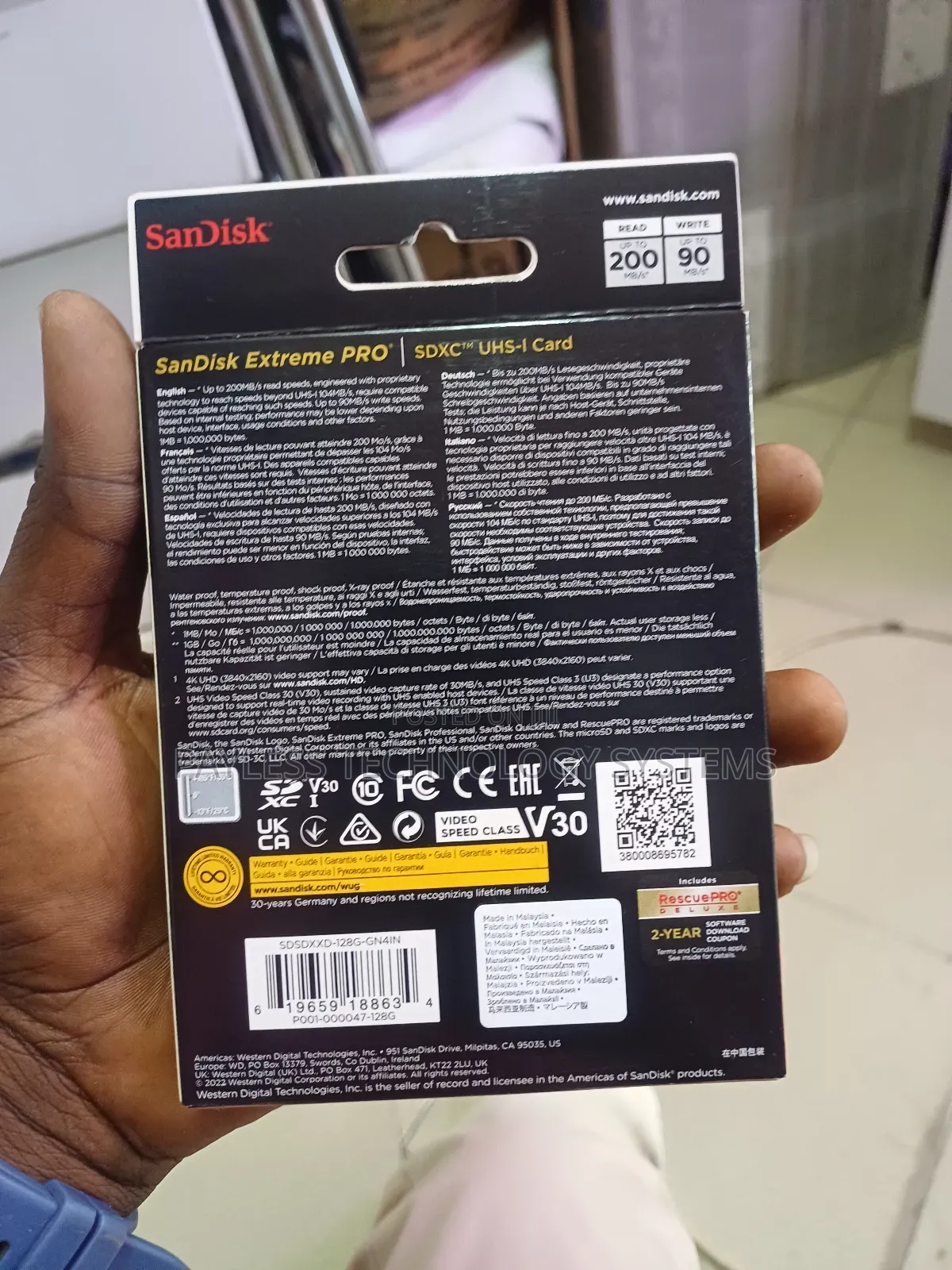 Sandisk Extreme Pro 128gb Sd Cards