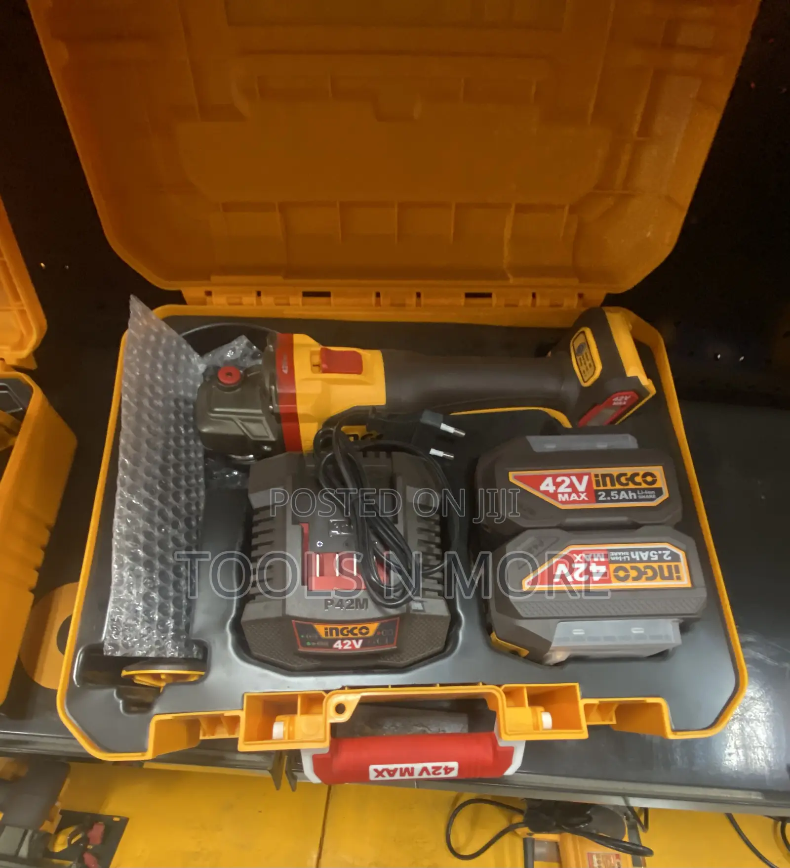 Ingco 42v Cordless Angle Grinder