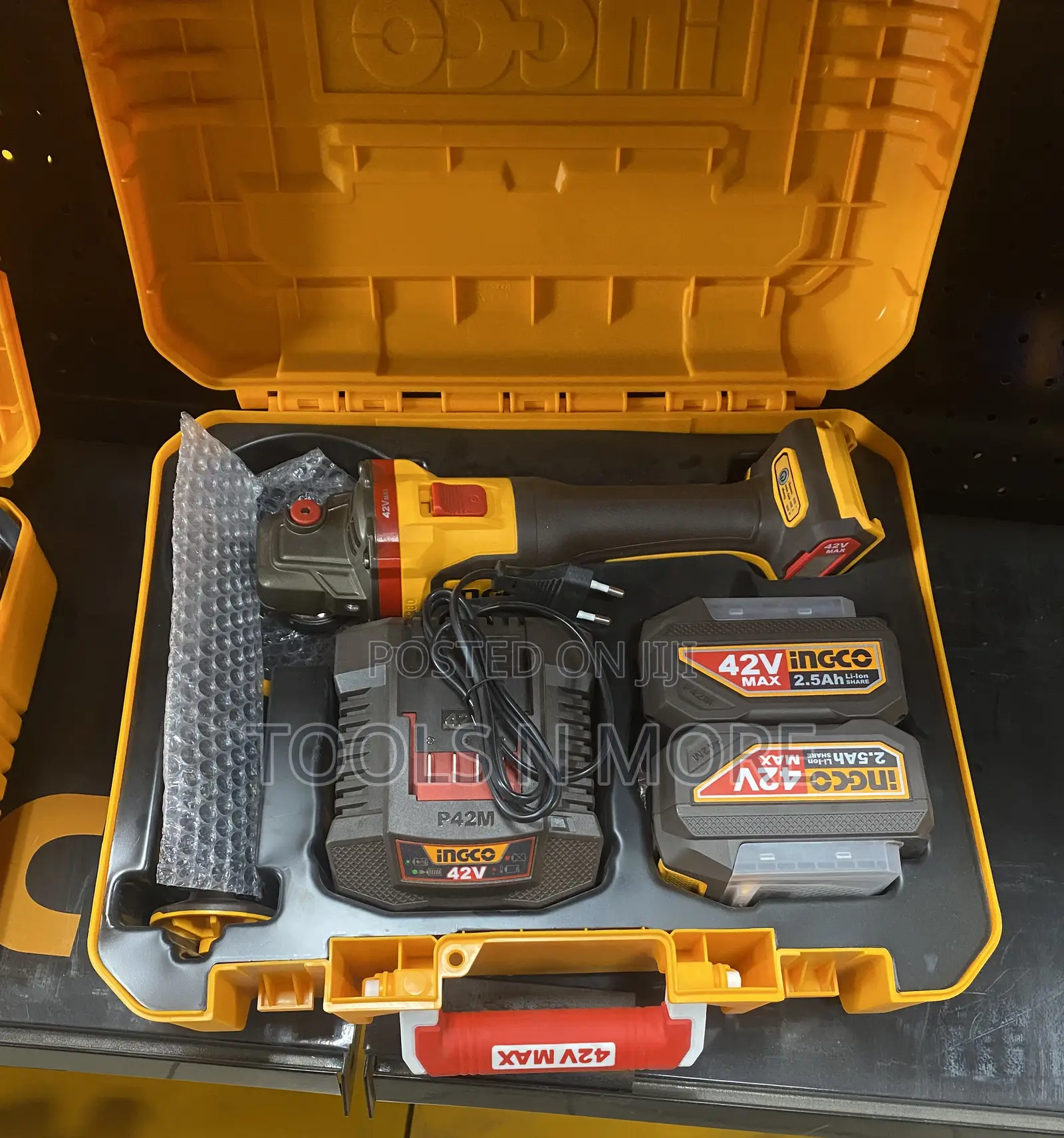Ingco 42v Cordless Angle Grinder