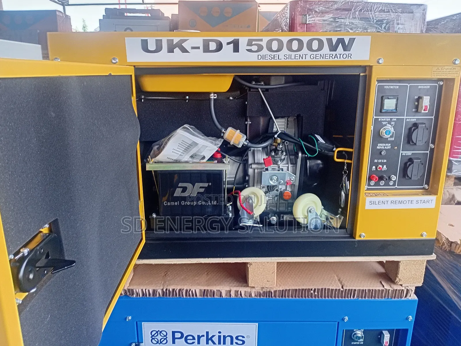Heavy-Duty Perkins Power Generator
