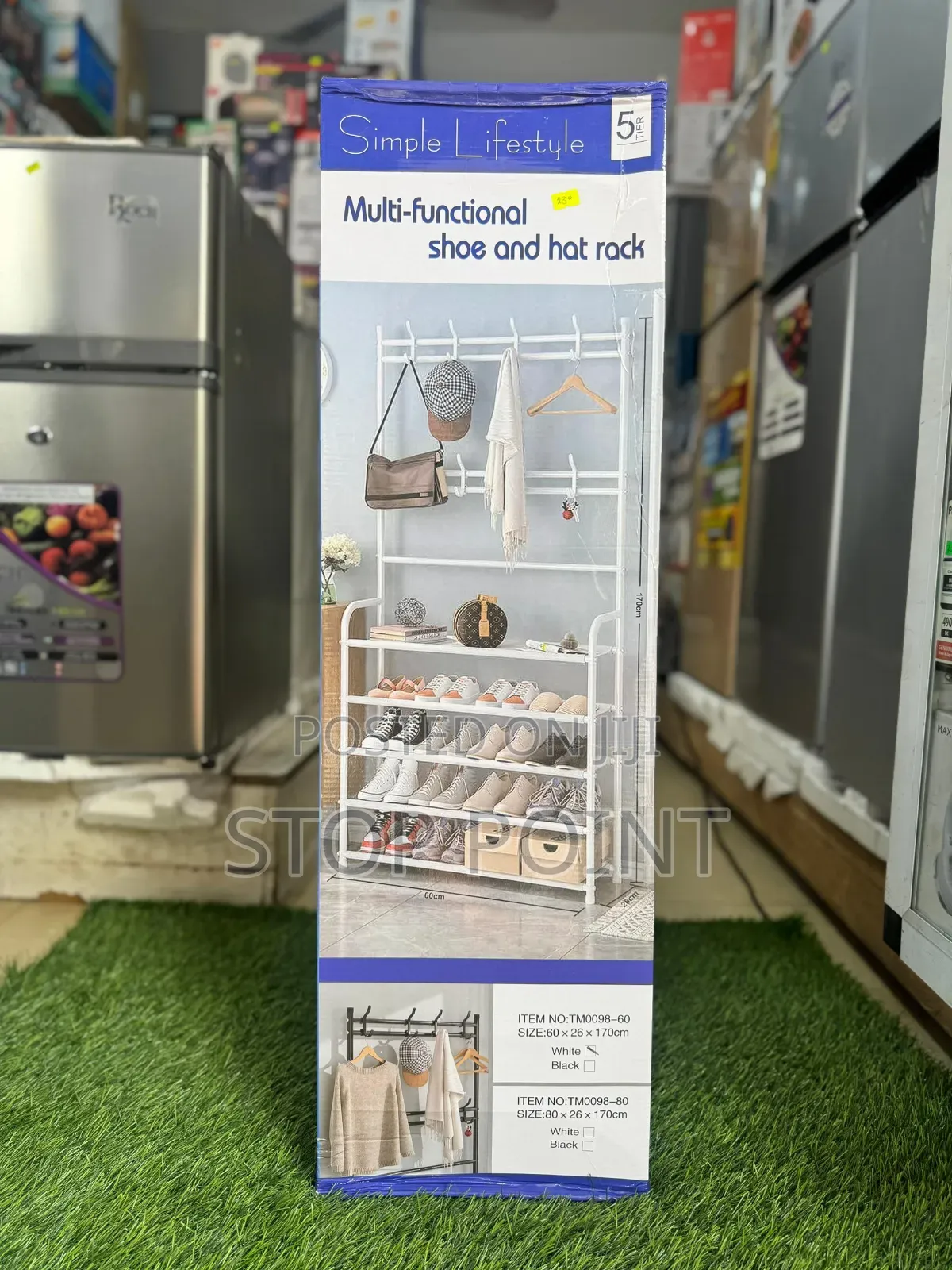 Multifunctional Shoe and Hat Rack