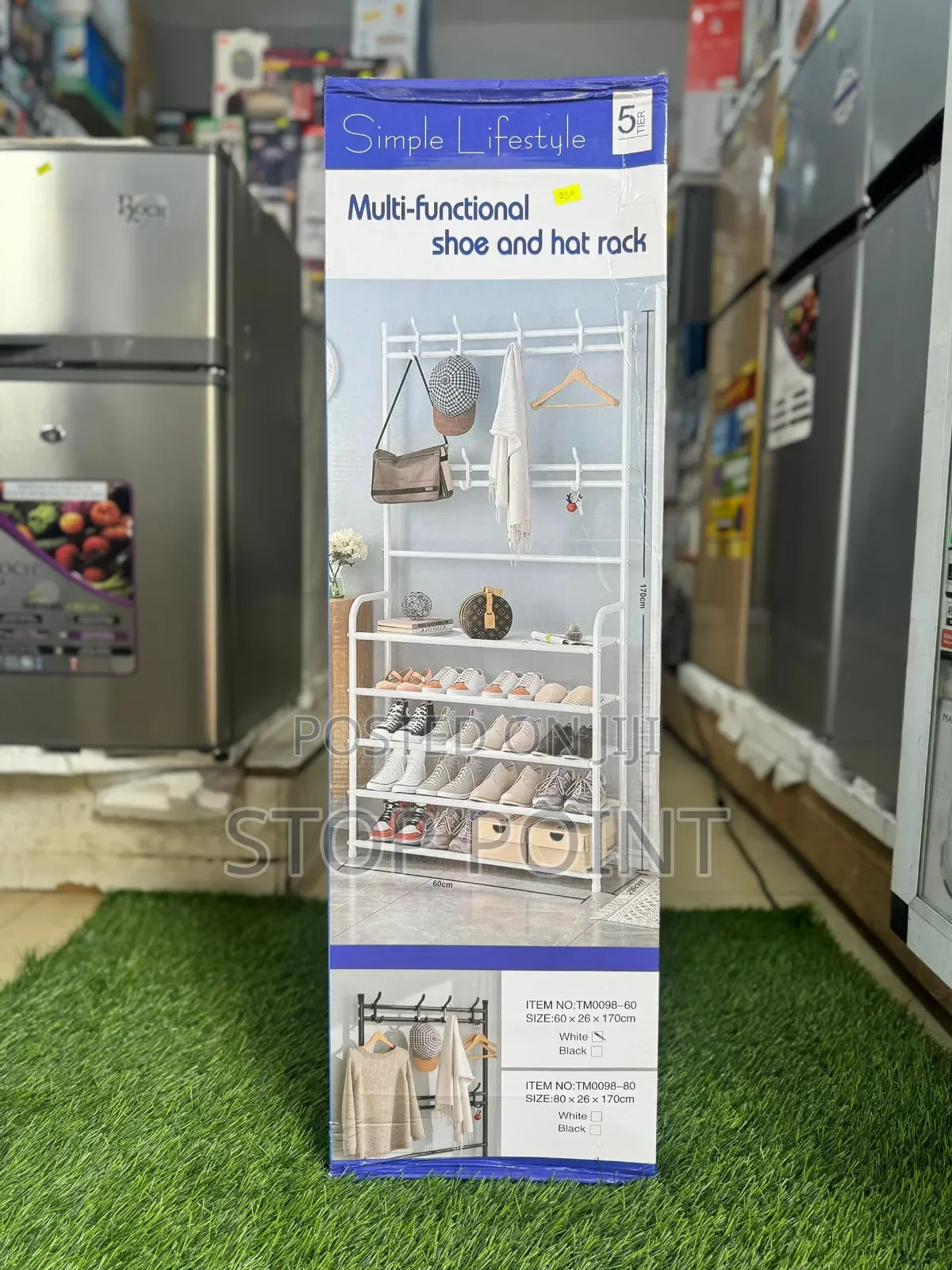 Multifunctional Shoe and Hat Rack