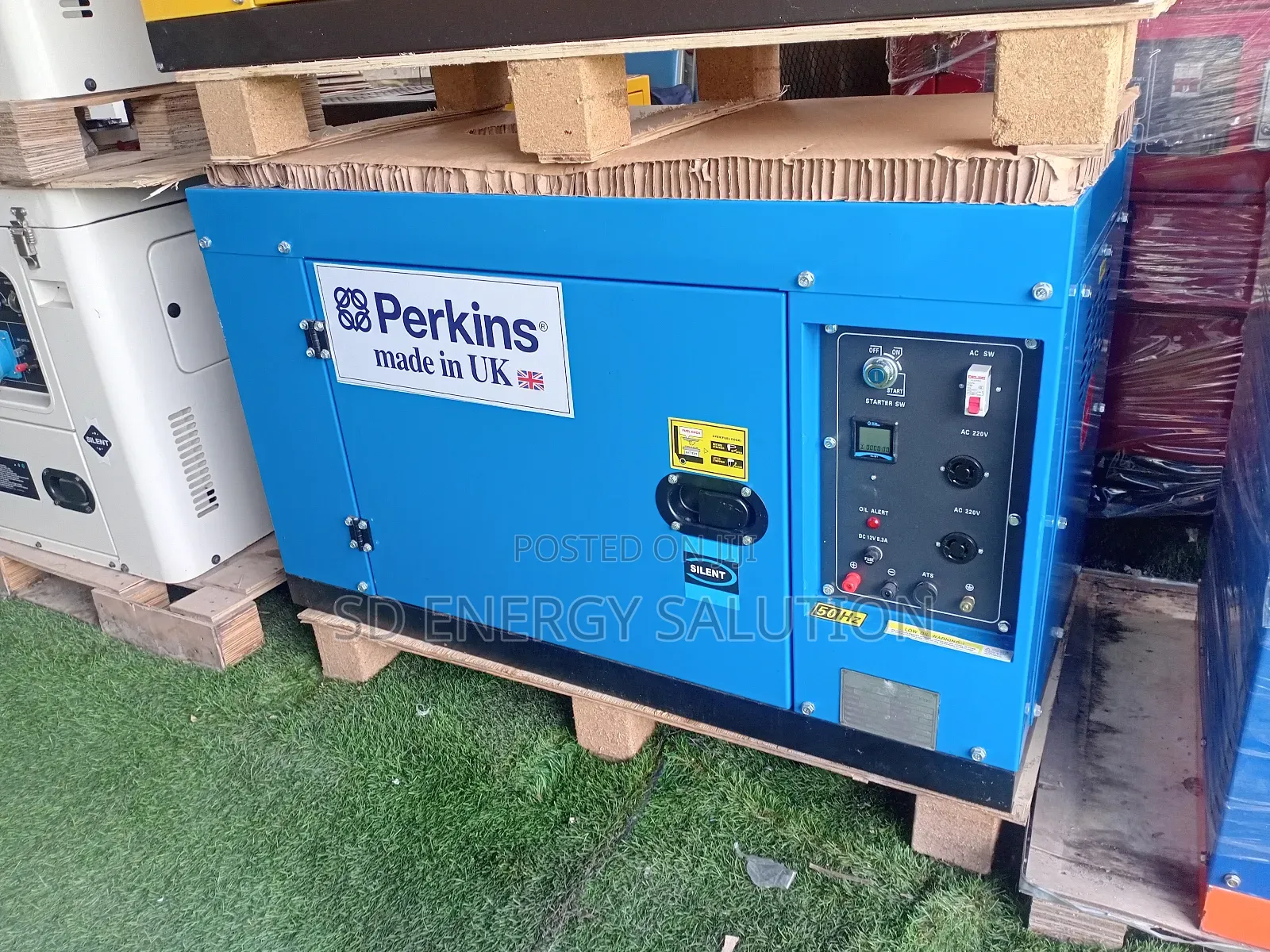 Perkins Generator for Heavy Load Operations