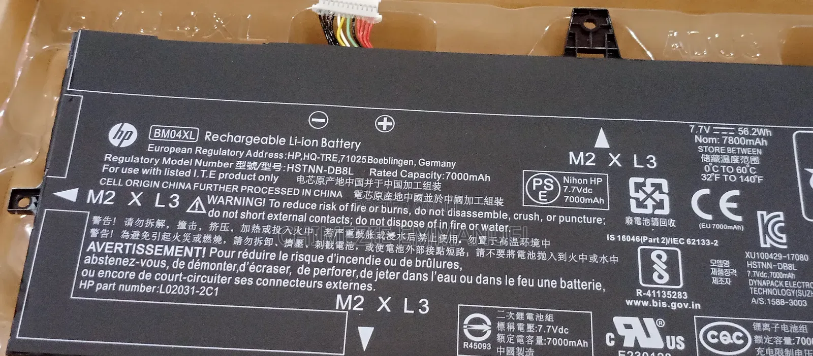 Hp Battery Bmo4xl Original