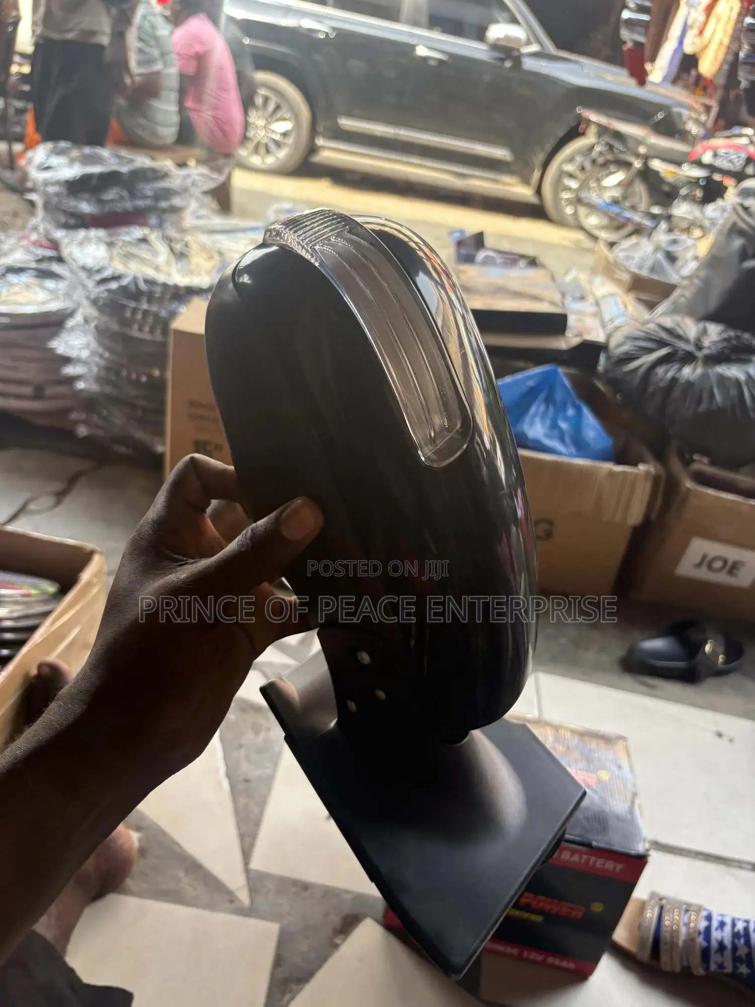 Toyota Vitz 2008 2009 2010 Driving Mirror Manual Fold Passenger Side
