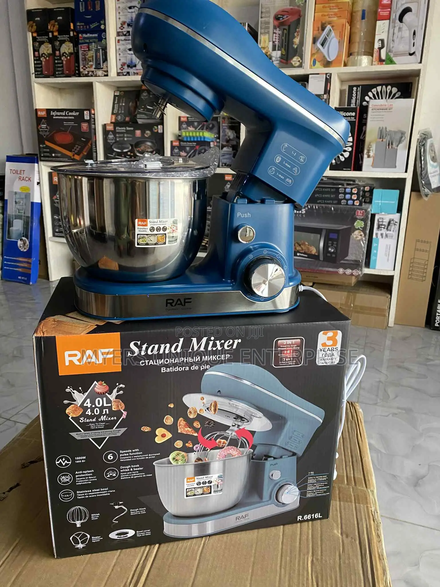 Anti-Plash Protection Raf 4l Stand Mixer