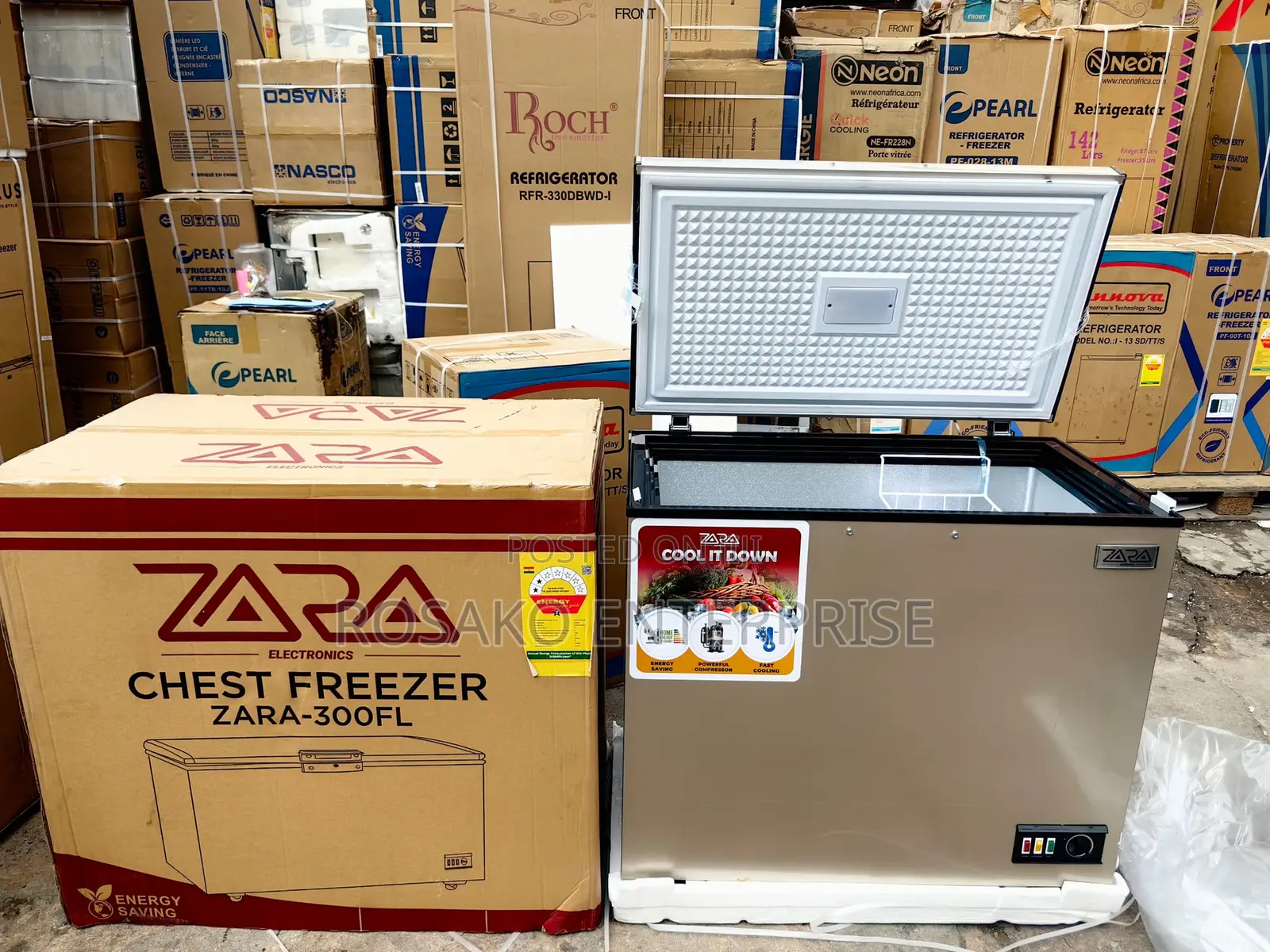 Zara 238l Chest Freezer