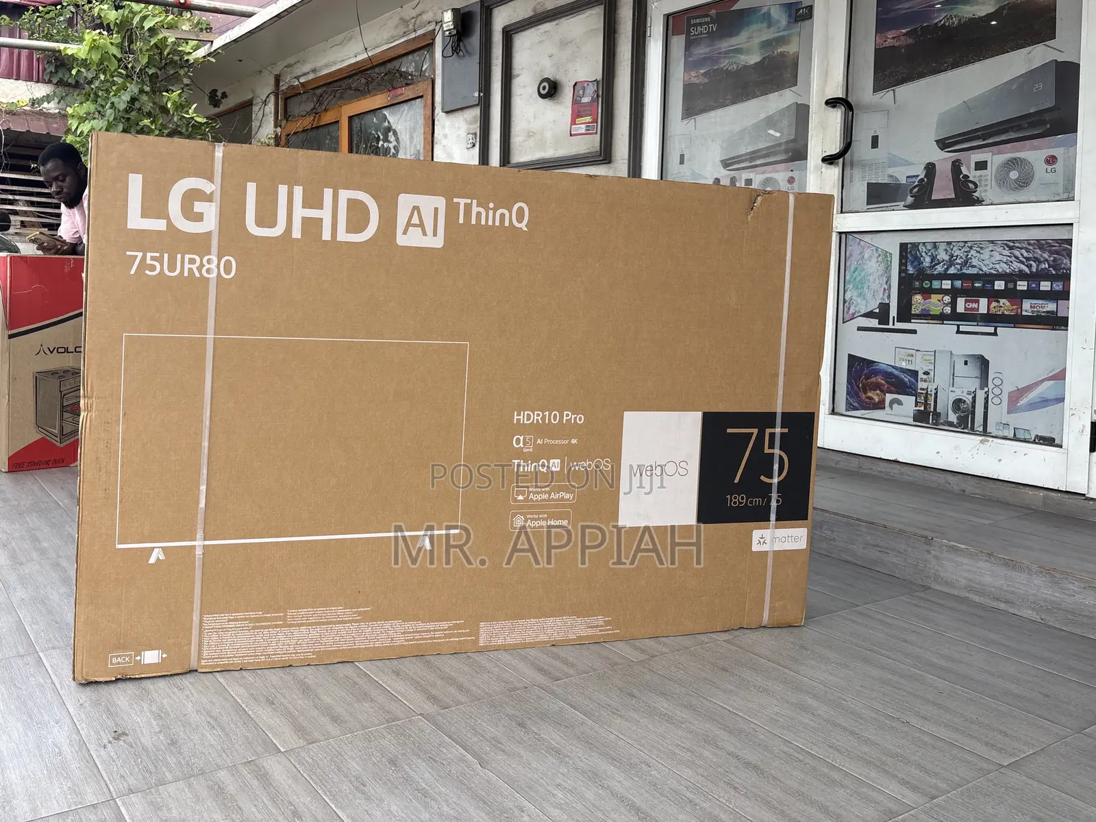 Sealed in Box Lg 75ur78003 75” Uhd Smart Television(Black) 