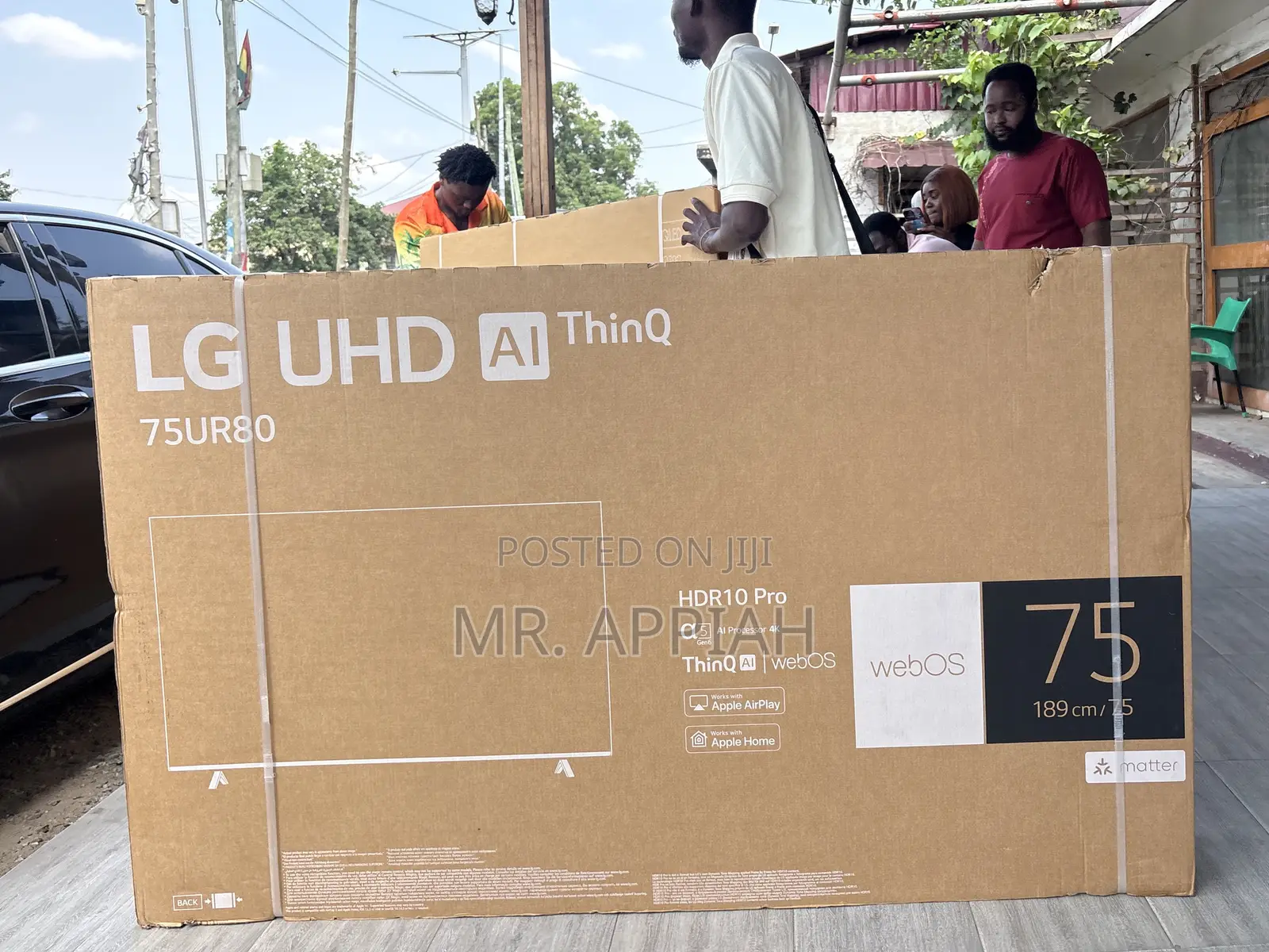 Original Lg 75ur78003 75 Inch Uhd Smart Television(Black) 