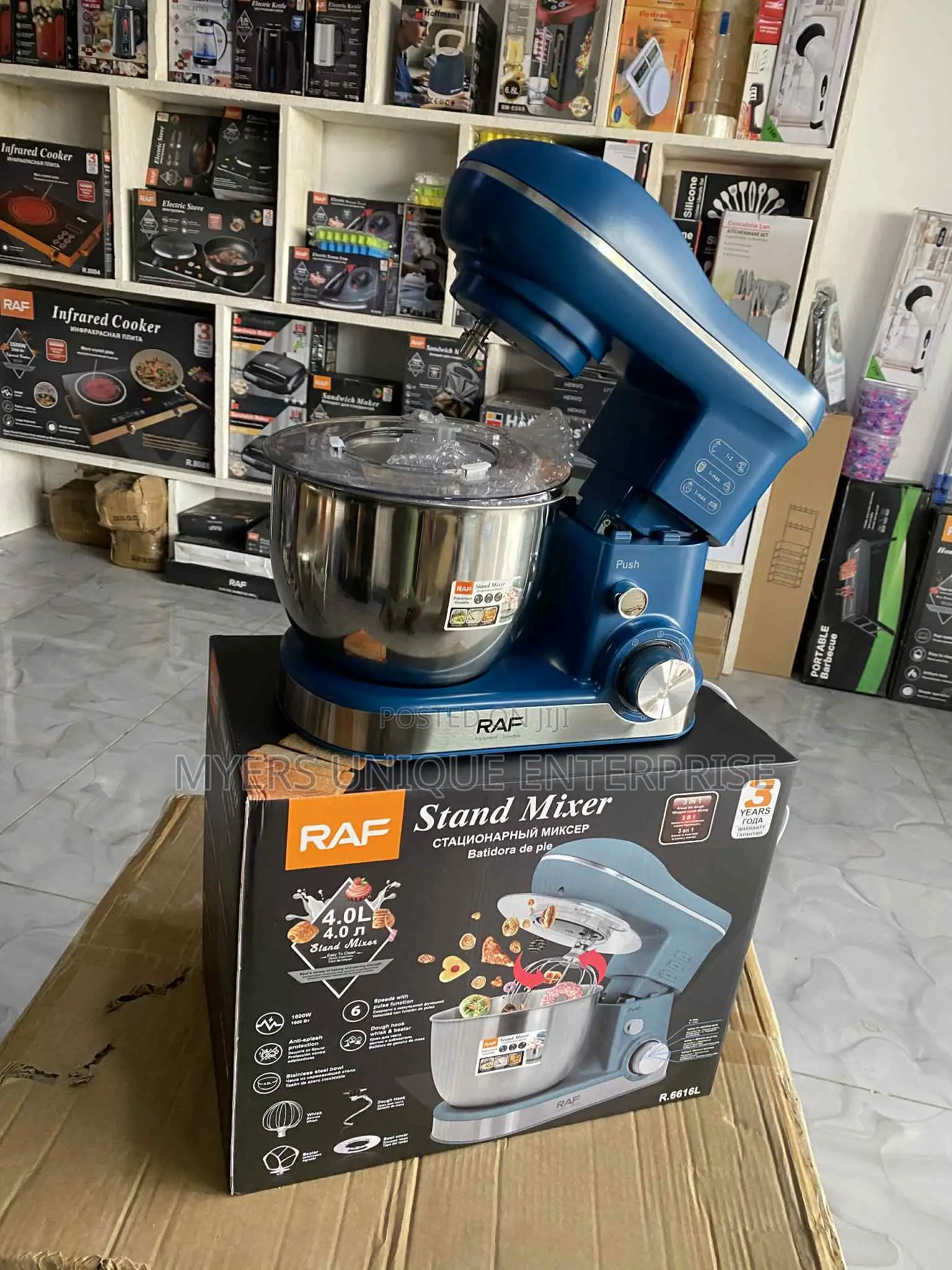 Easy to Use Stainless Steel Raf 4l Mixers(16000w)