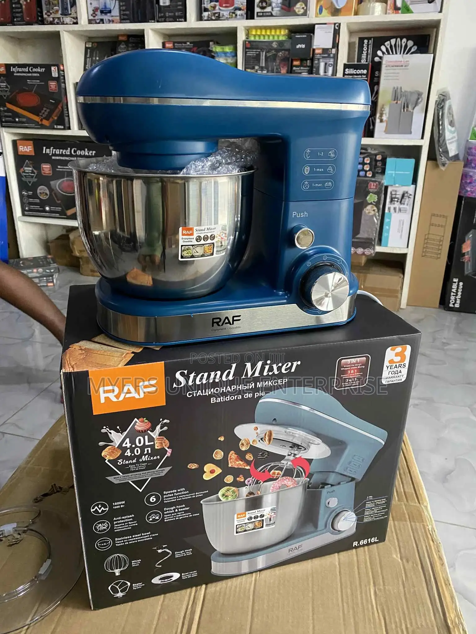 Raf Whisk 4l Stand Mixer