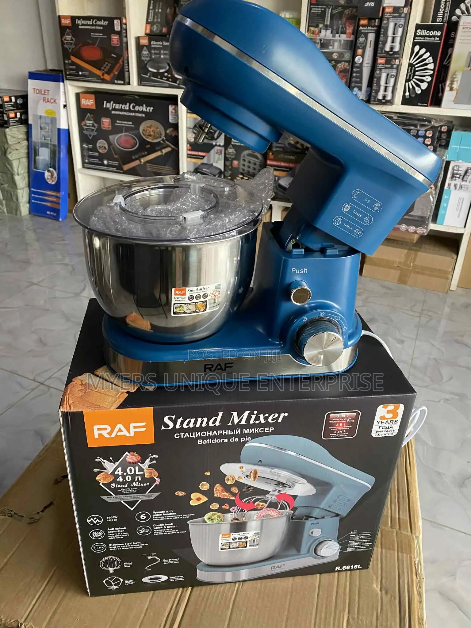 Energy Efficient 4l Raf Stand Mixer (16000)