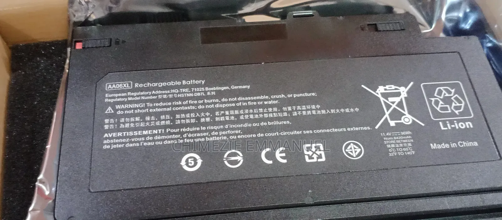 Hp Battery Aa06xl Original