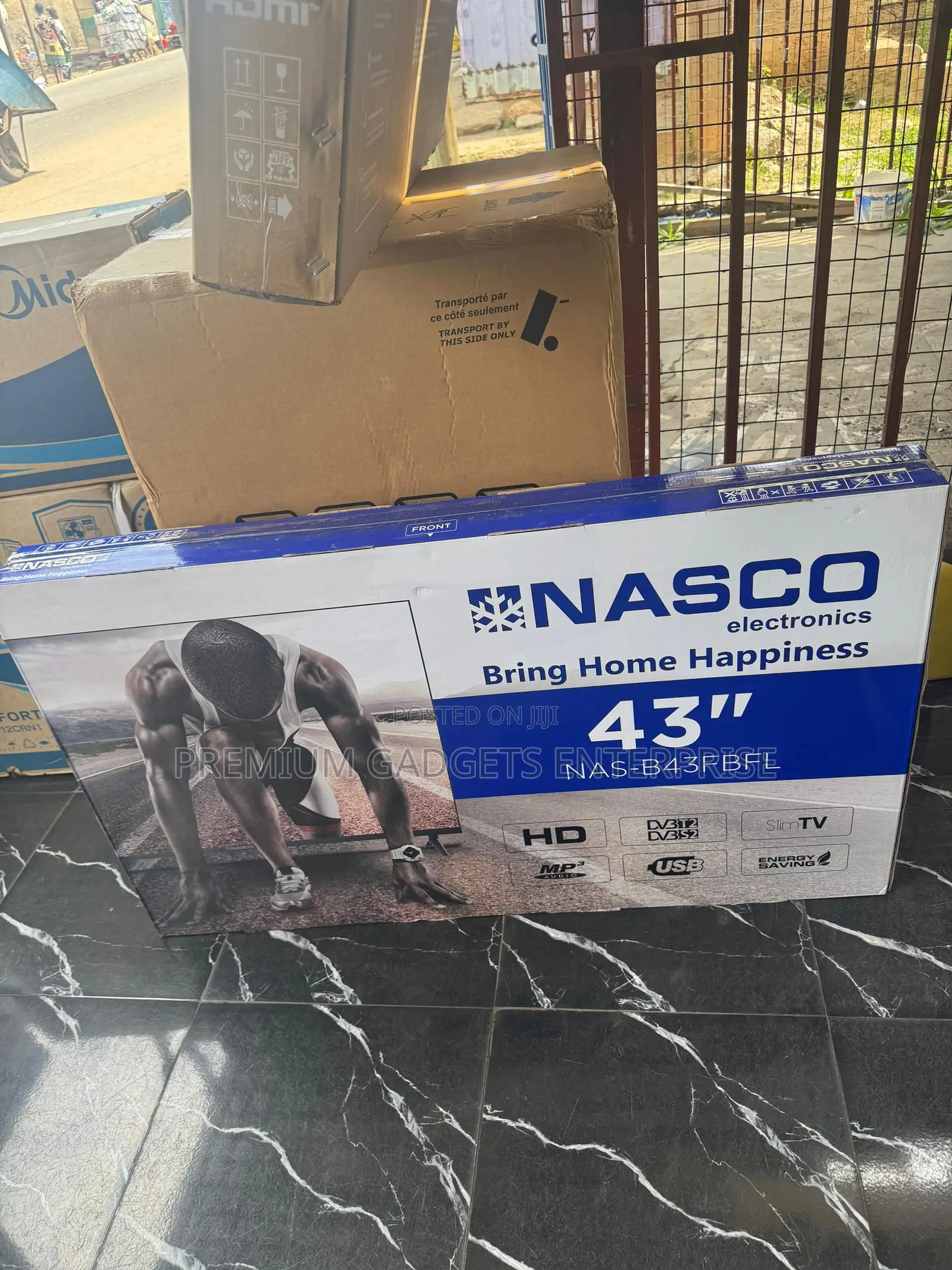 Nasco 43" Christmas Digital Satellite Fhd Television Nas-b43fbfl