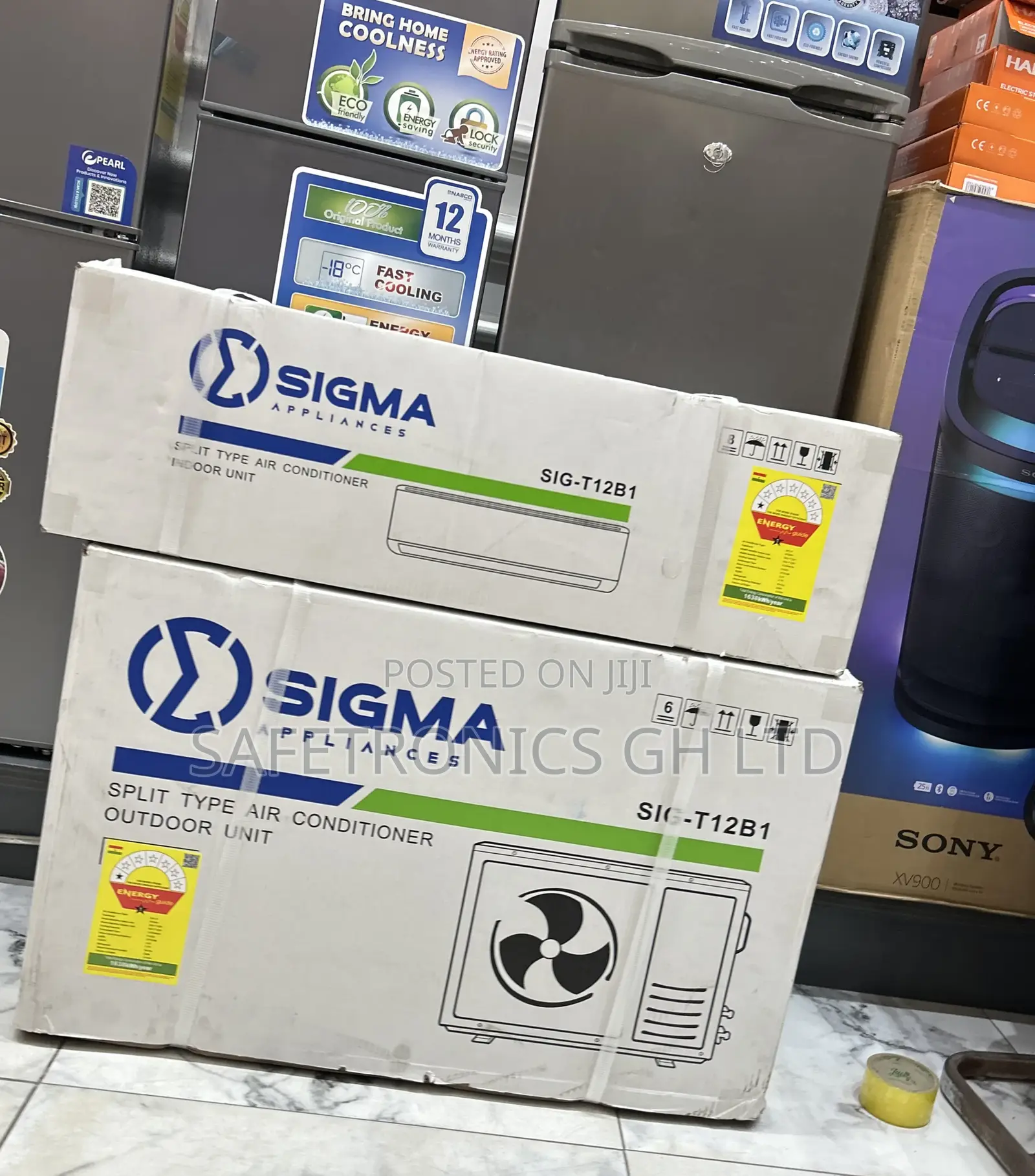 Suitable New Sigma Split Type 2.0 Horsepower White Ac