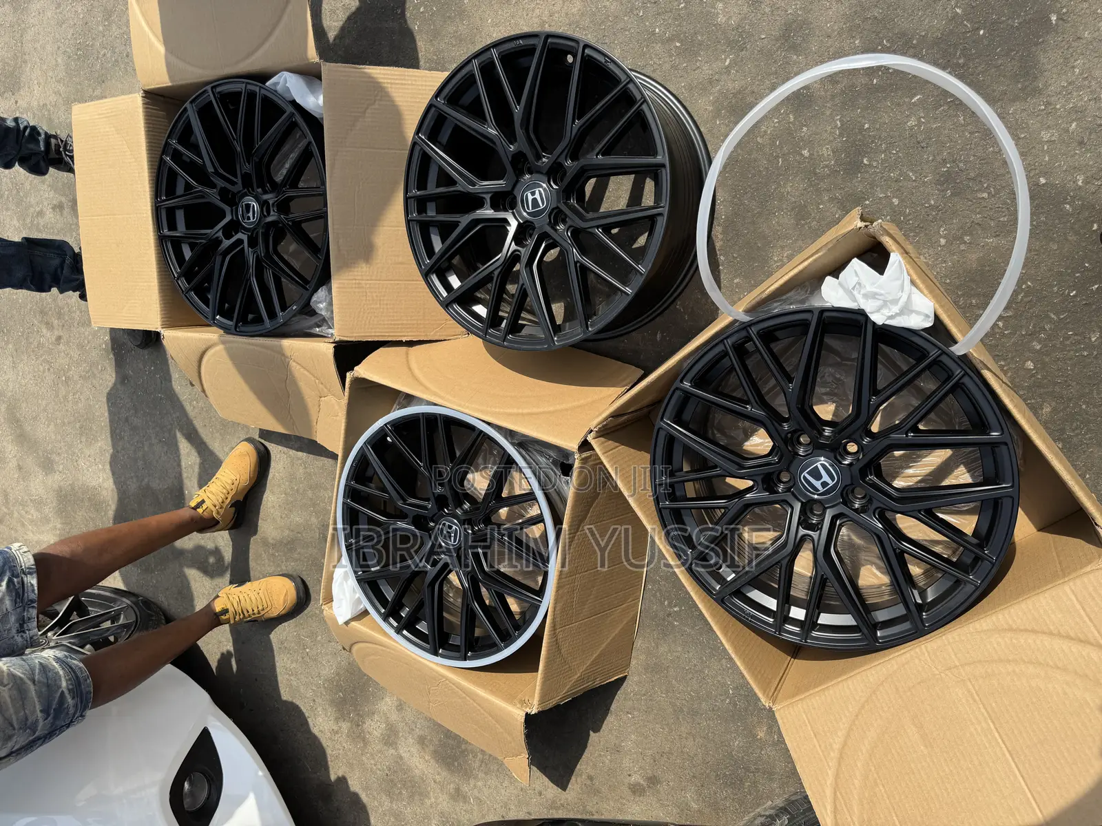 Honda Rim Black Set