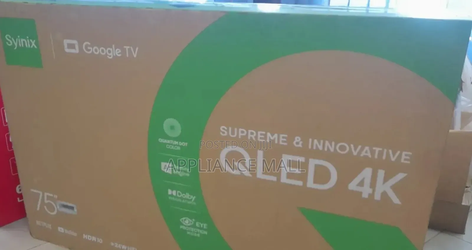 Syinix Tv 75" Qled