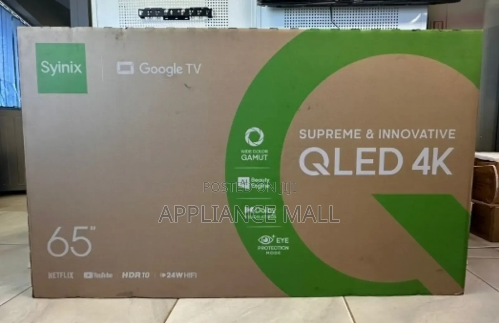 Syinix Tv 65" Qled Smart Android