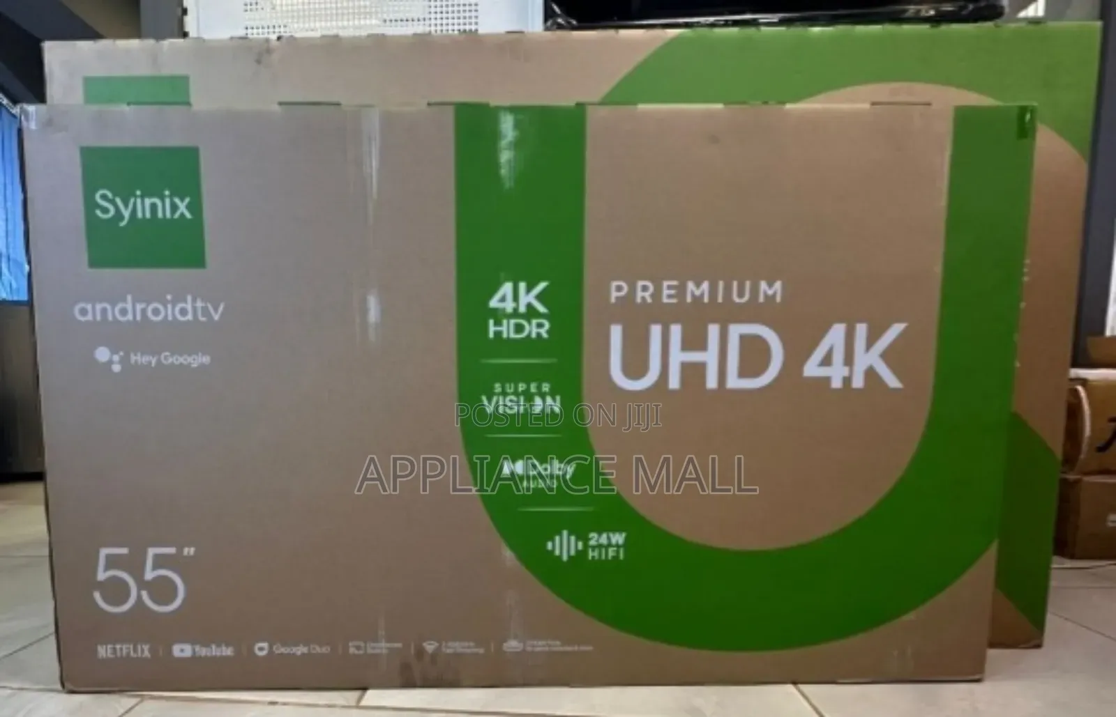 Syinix Tv 50" Smart Android Google