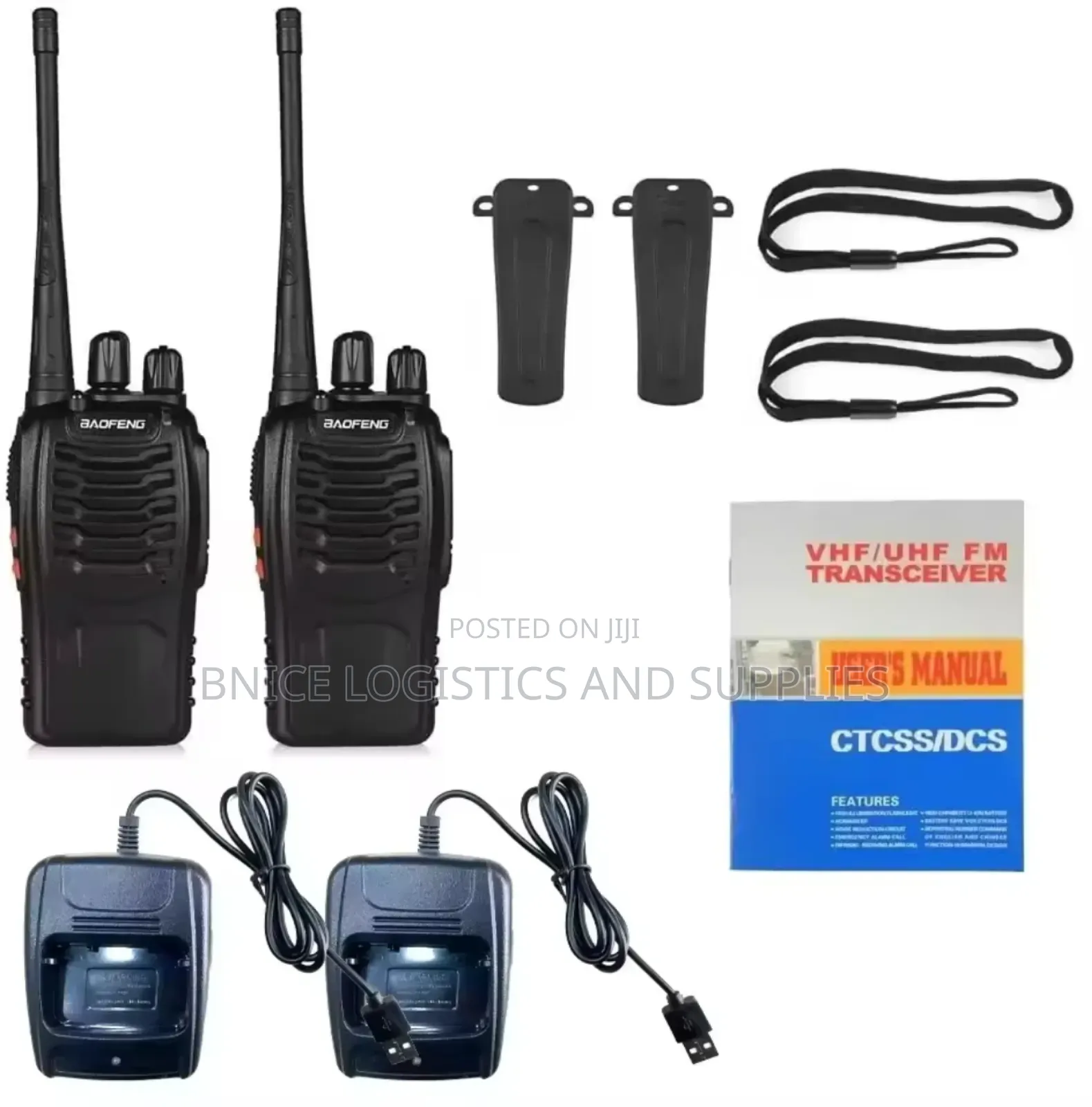 Baofeng 888s Walkie Talkie With Earpiece