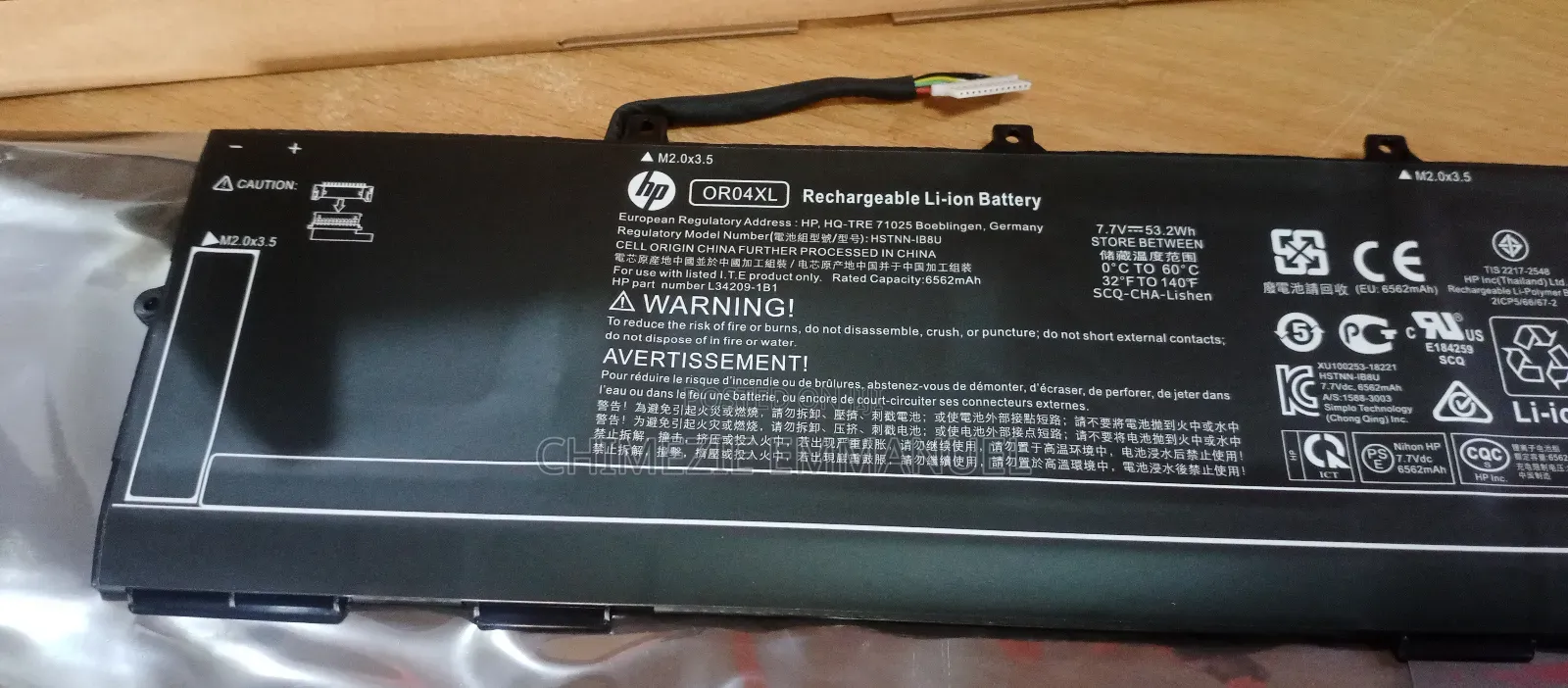 Hp Battery Oro4xl Original