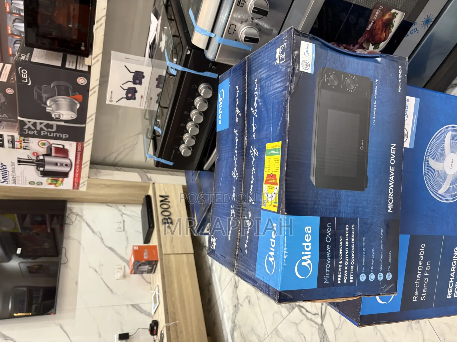 Get Affordable Midea Mm7p012 20liters Electric Microwave(Black).