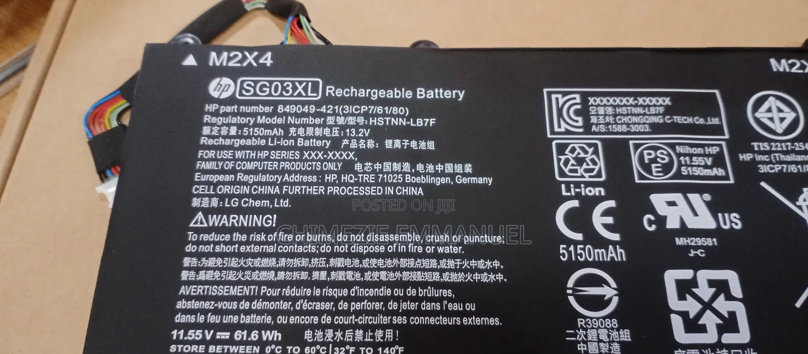 Hp Battery Sgo3xl