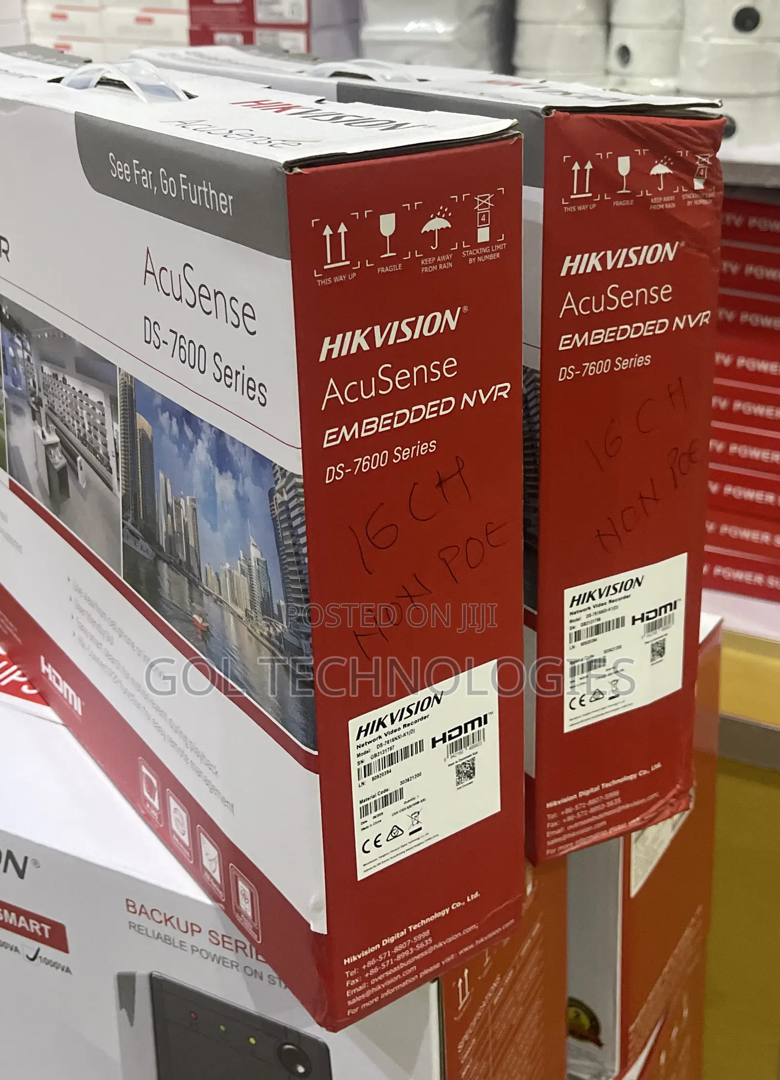 Hikvision 16ch None Poe NVR Ds-7600 Embedded NVR Ds-7616nxi- (D)