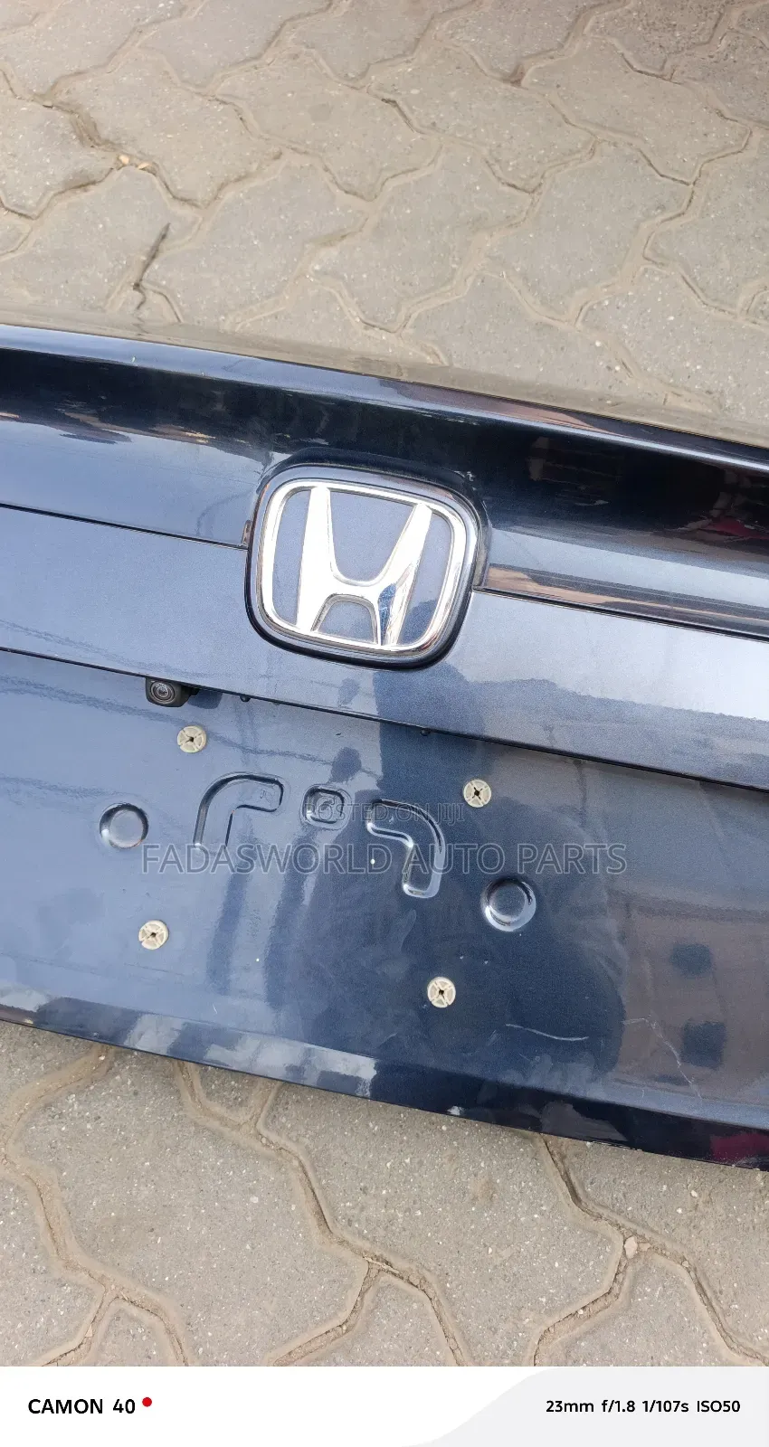 2017 Honda Civic Boot Complete