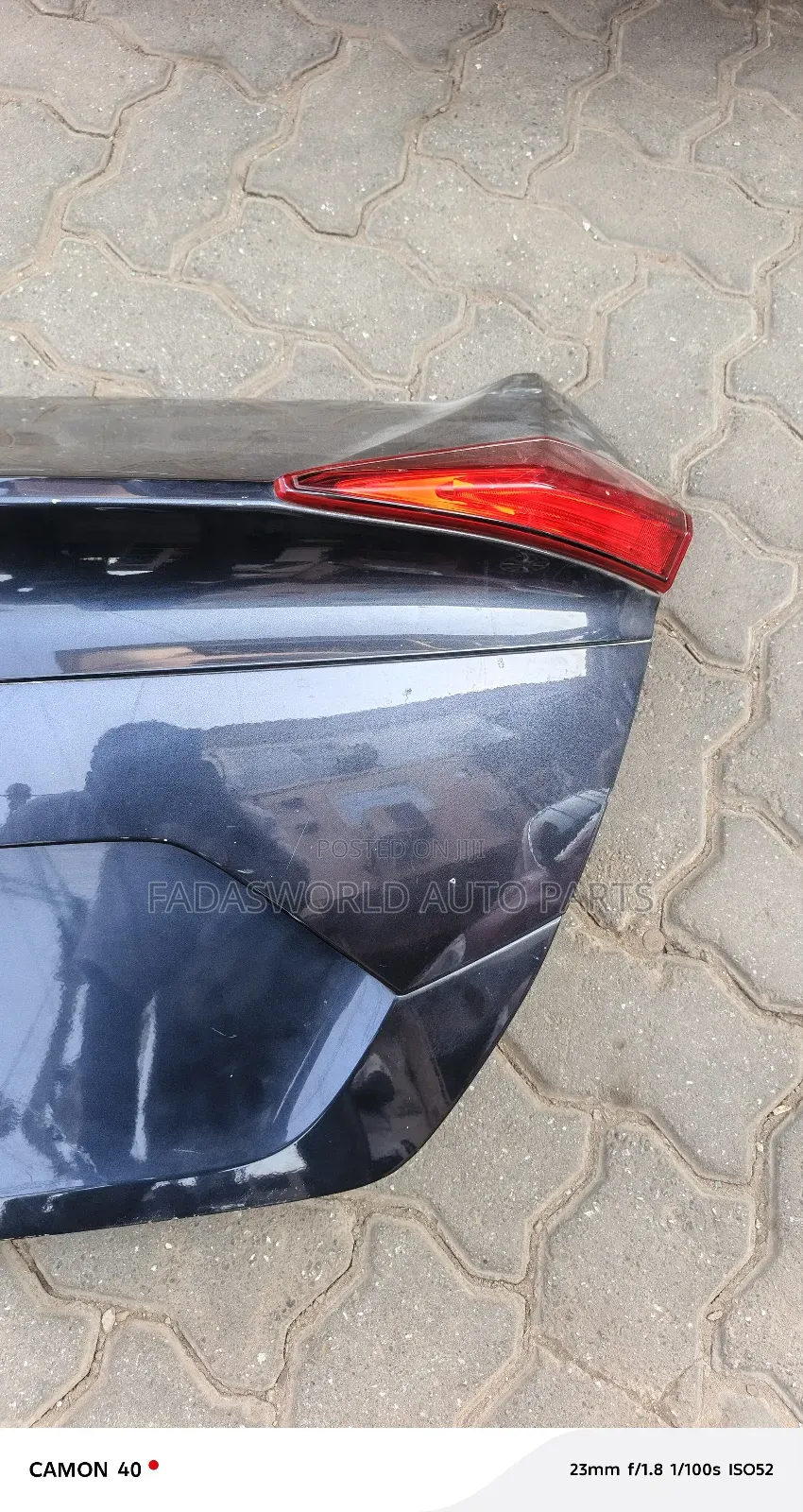 2017 Honda Civic Boot Complete