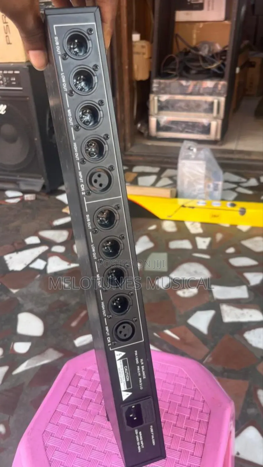 Supermulti Ac-204 Stereo 4-Way Professional Audio Crossover.