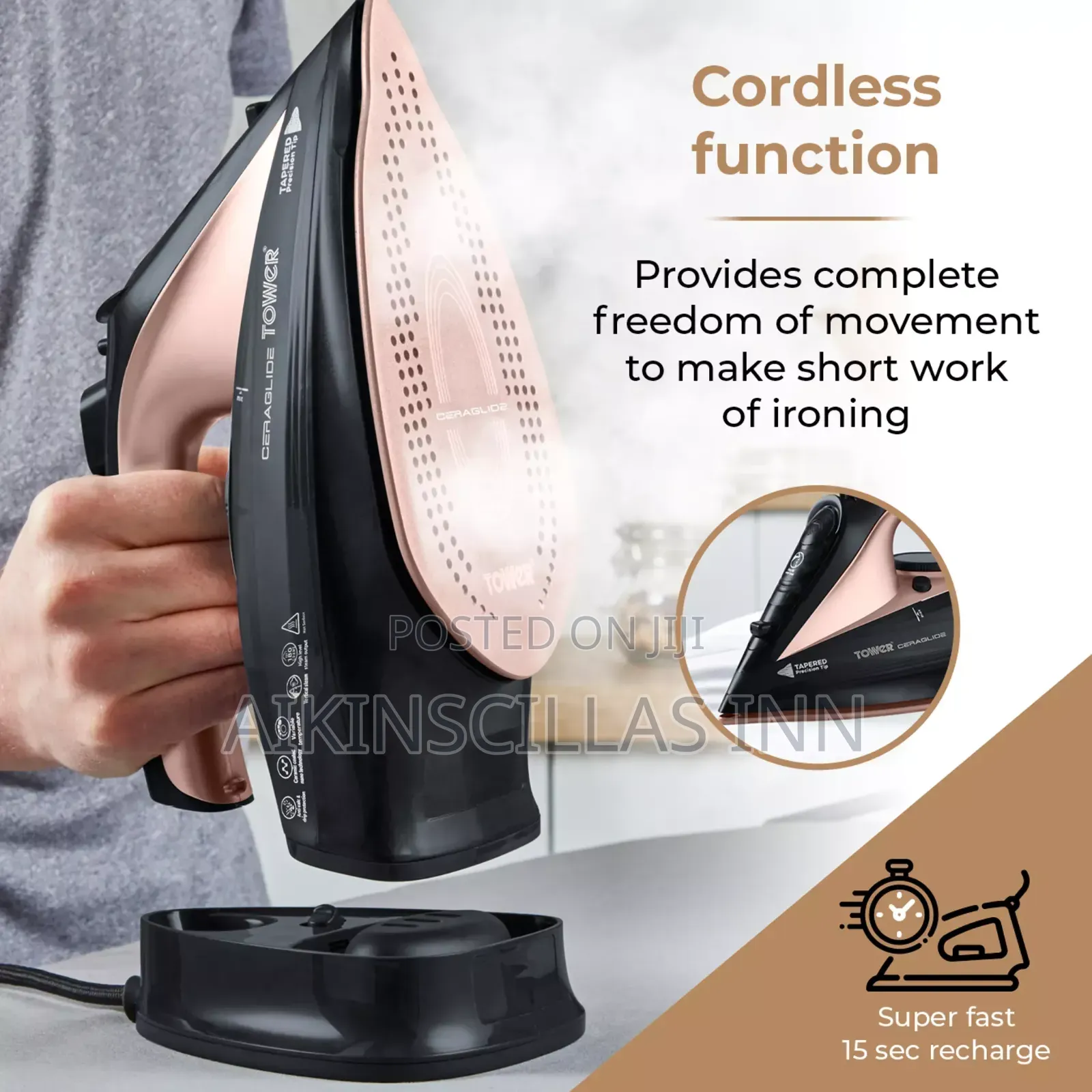 Tower Ceraglide Steam Iron