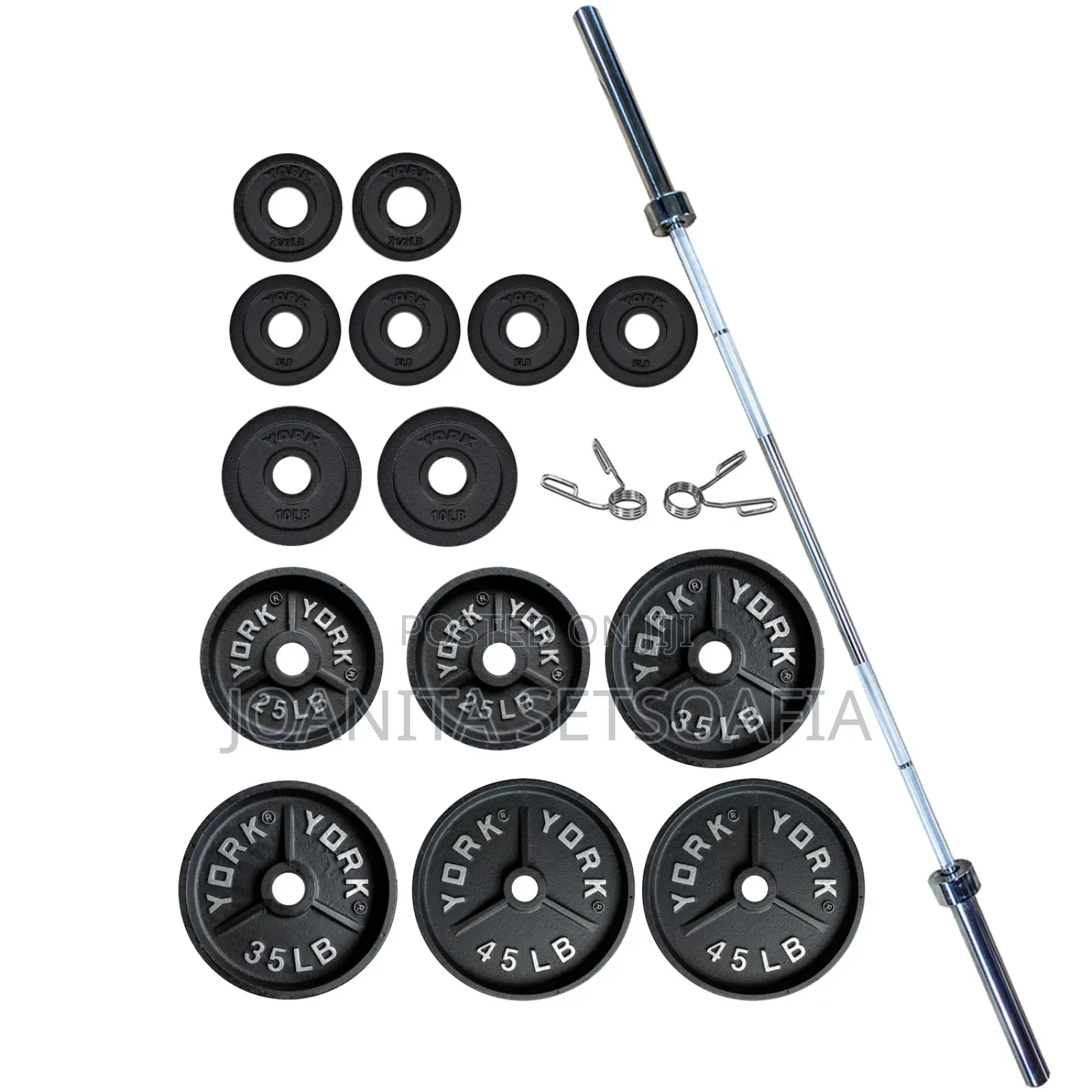 Promo Set For Olympic Weight And Bar