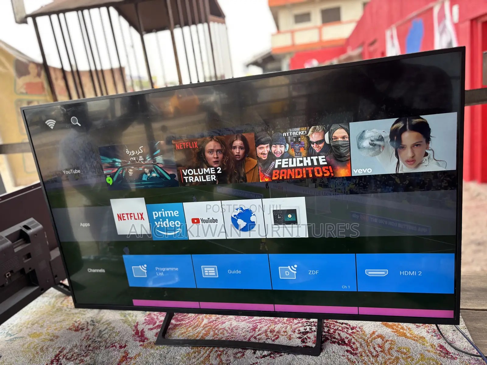 Sony 55 Inch Smart,Digital Satellite Tv ( Cash in Delivery)