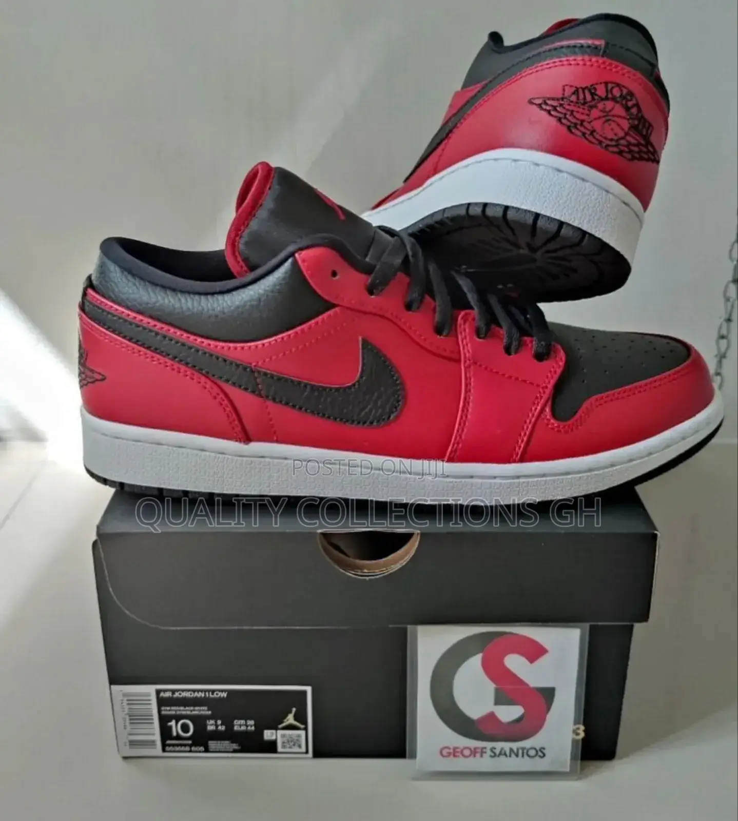 Nike Air Jordan Low Reverse Bred