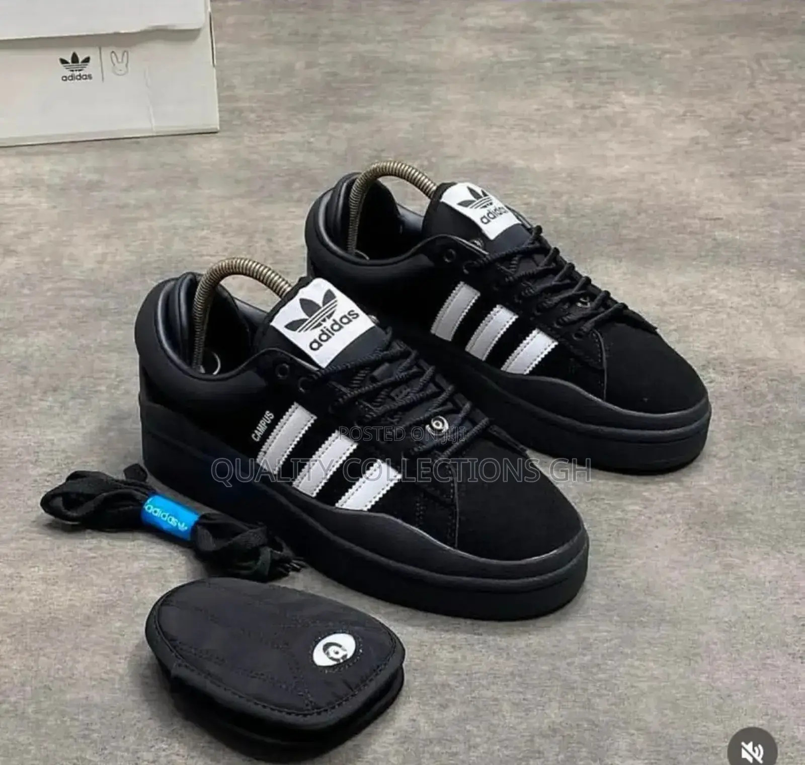Adidas Campus With White Stripes
