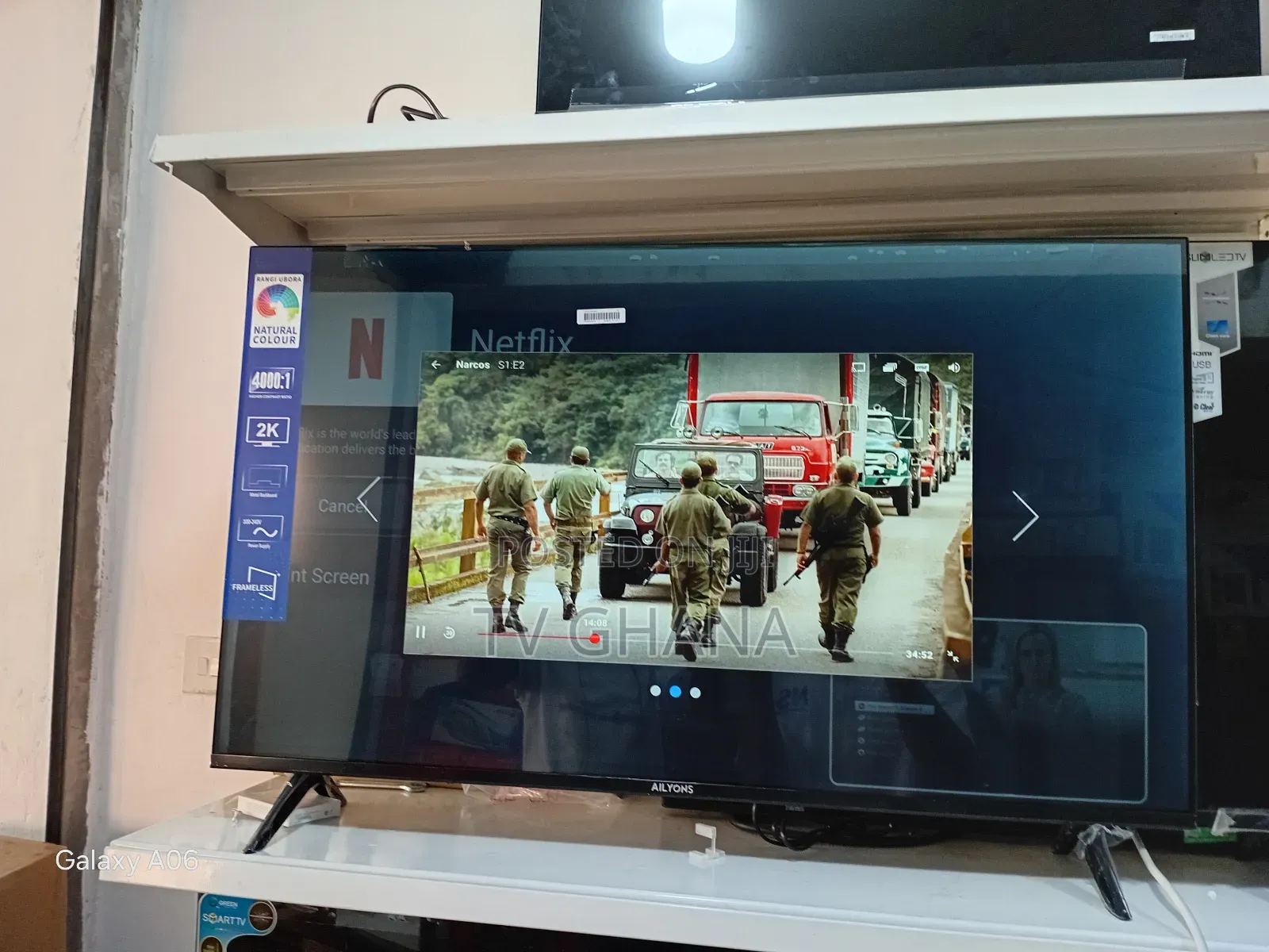 Ailyson 43 Inches Smart Tv – Smooth Visuals, Smart Features