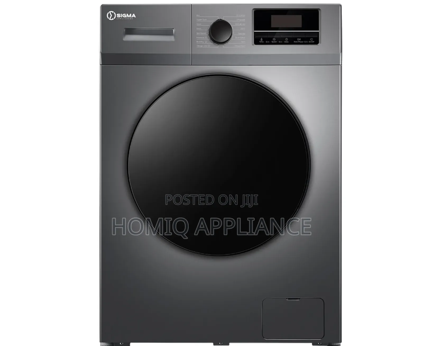 Sigma 10.5kg /6kg Inverter Wash Dry Front Load Washing Machine