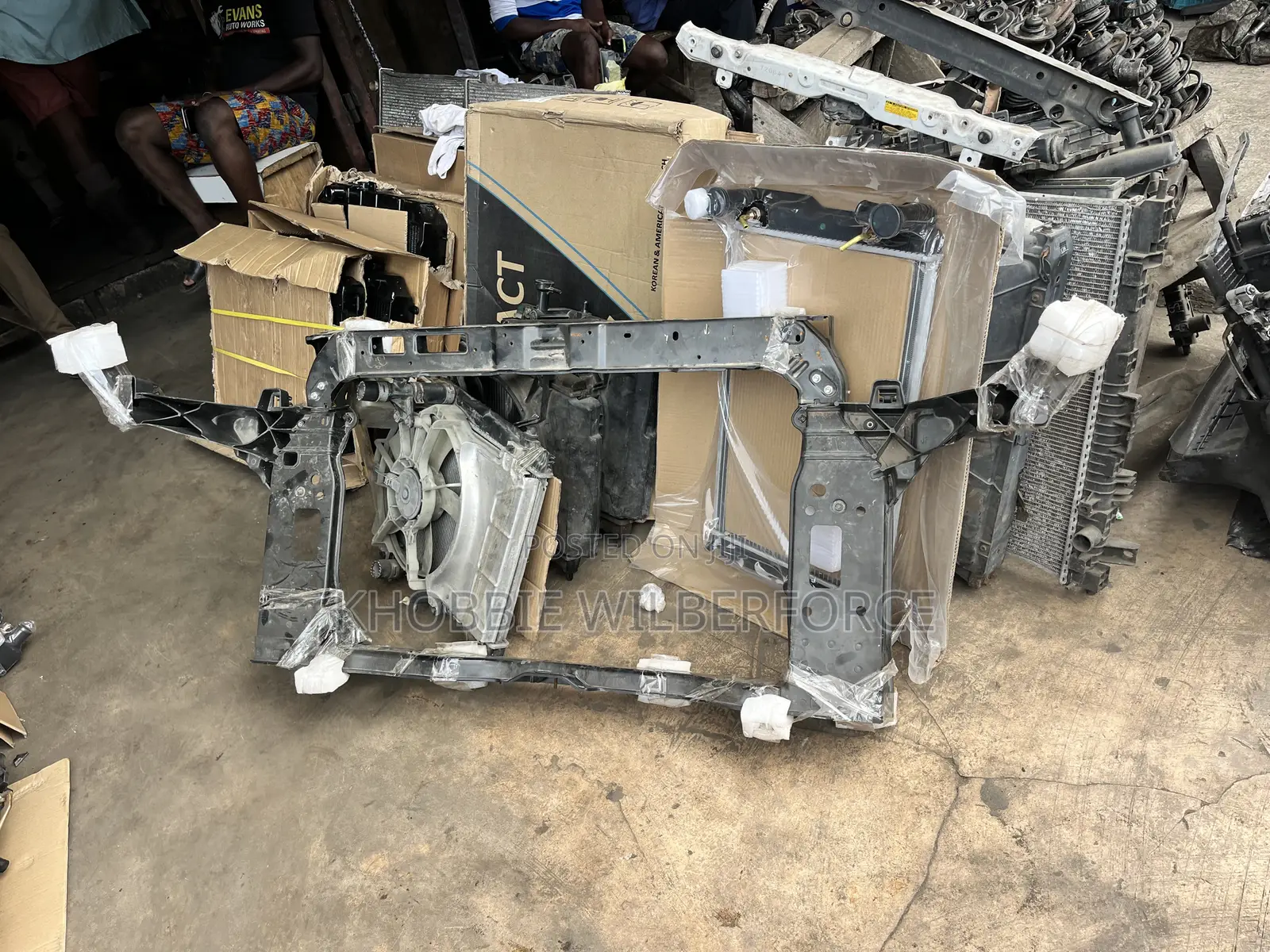 Hyundai Tucson 2017 Radiator Support