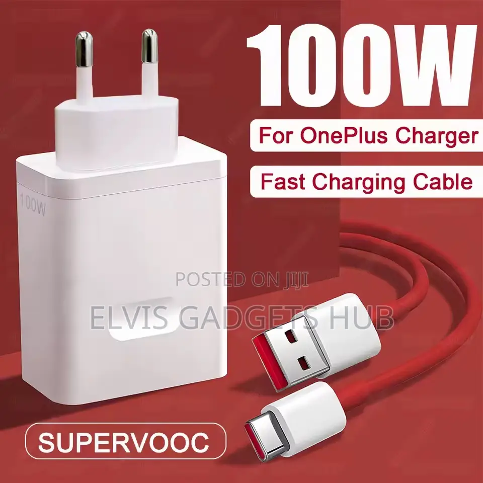 Oneplus Original Charger 100w Supervooc Fast Charger