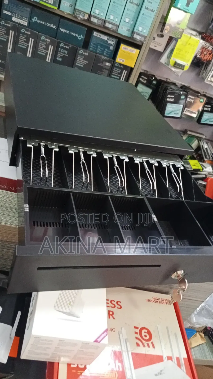 Electronics Cash Drawer (Metallic)