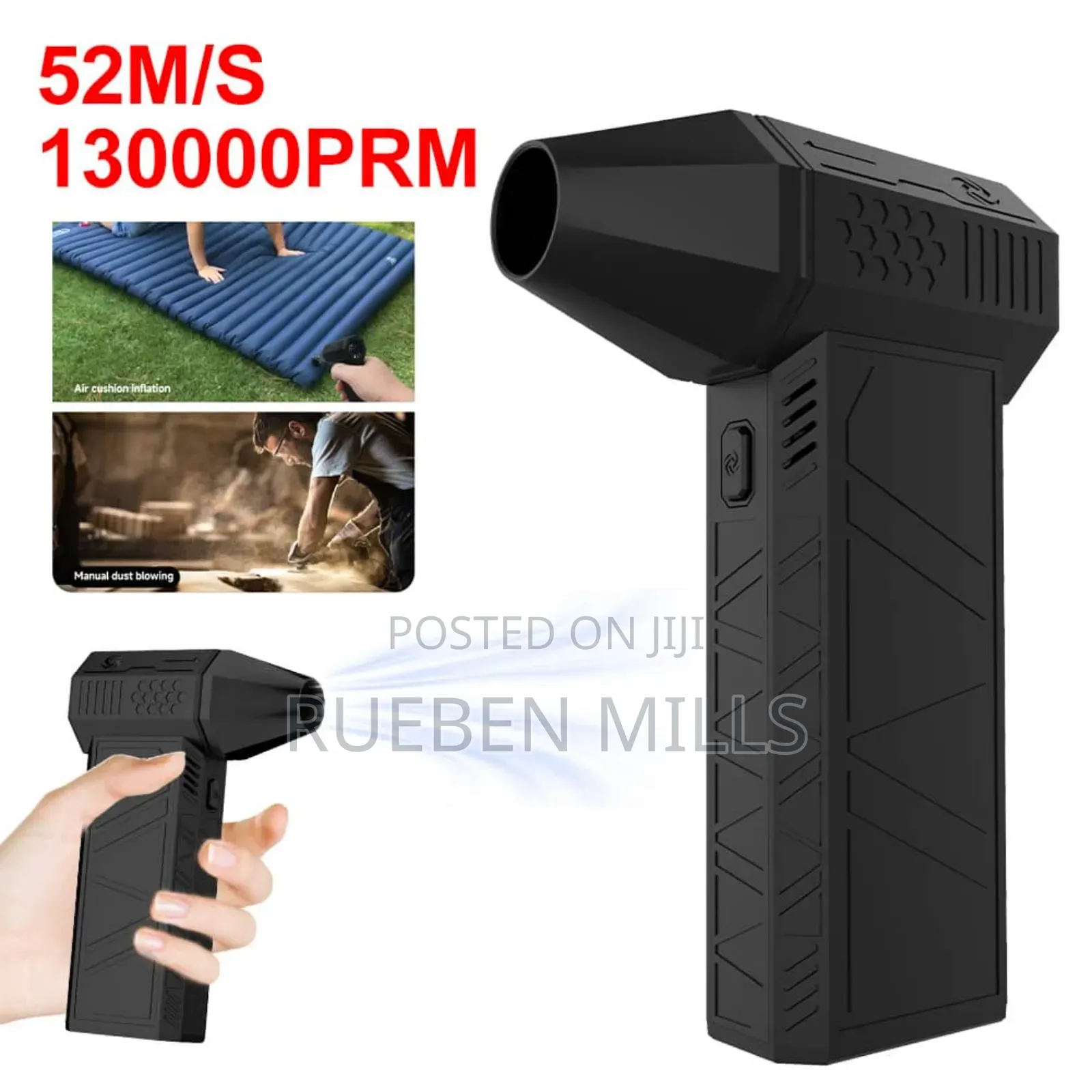 Barbers Haircut Salon Handheld Electric Turbofan Air Blower Machine