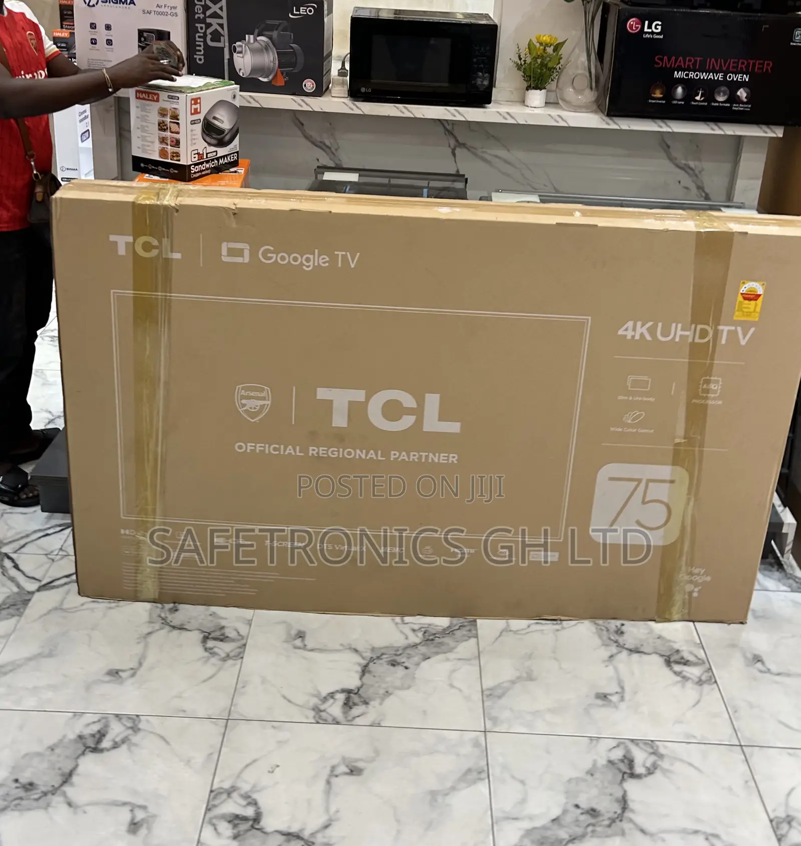 Buy Elegant 75 Inch Smart Led Screen TCL P755 Tv