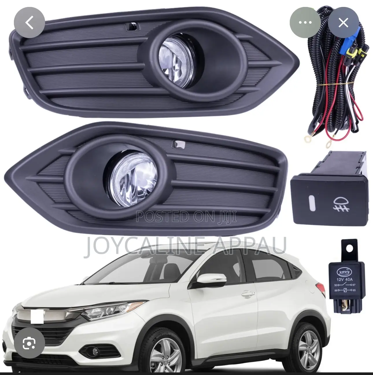 Honda HRV 2019 to 2022 Fog Light and Cover Complete