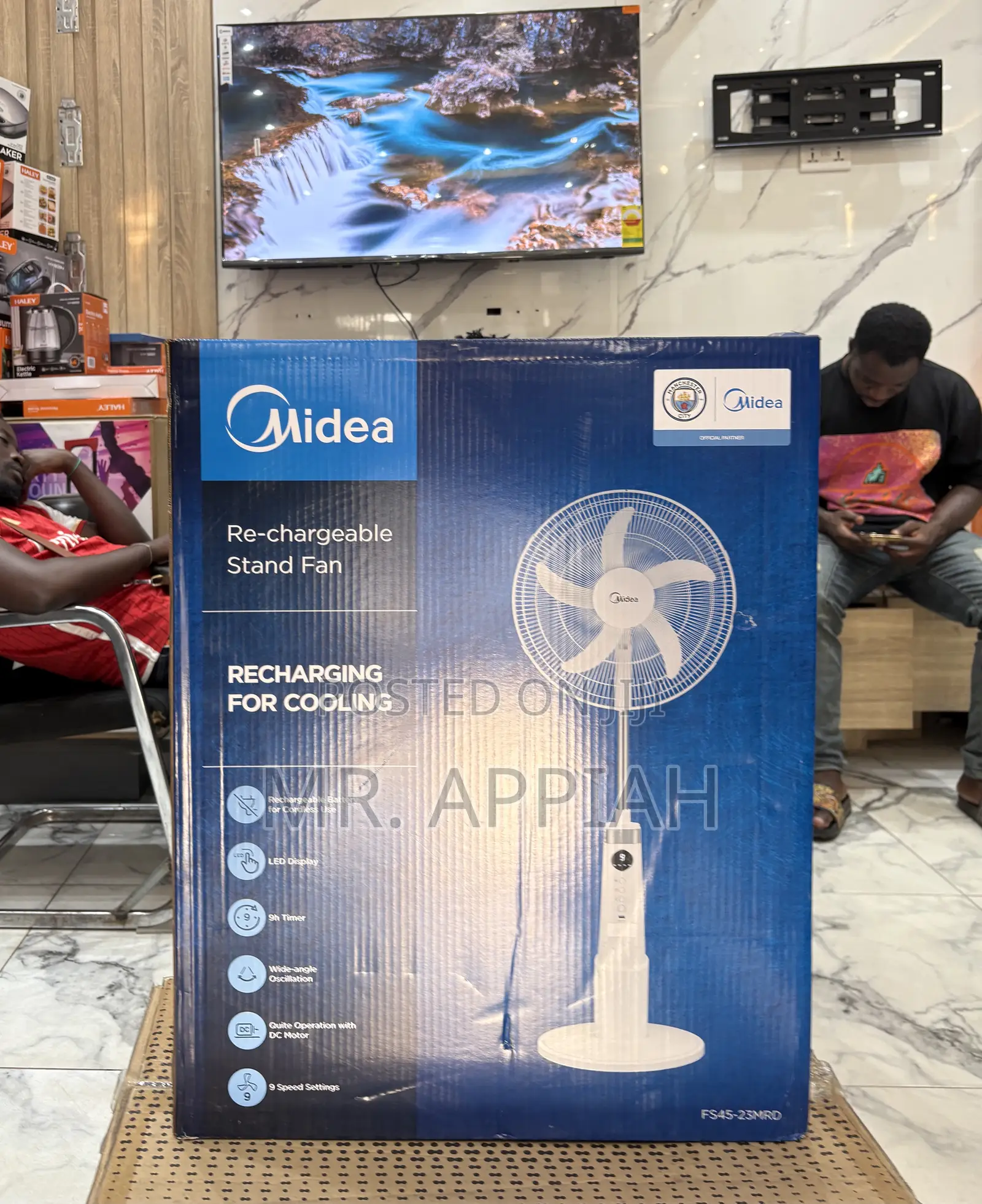 Get Affordable Midea 18 Inches Standing Fan 