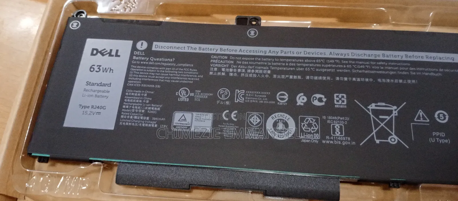 Dell Battery Rj40g
