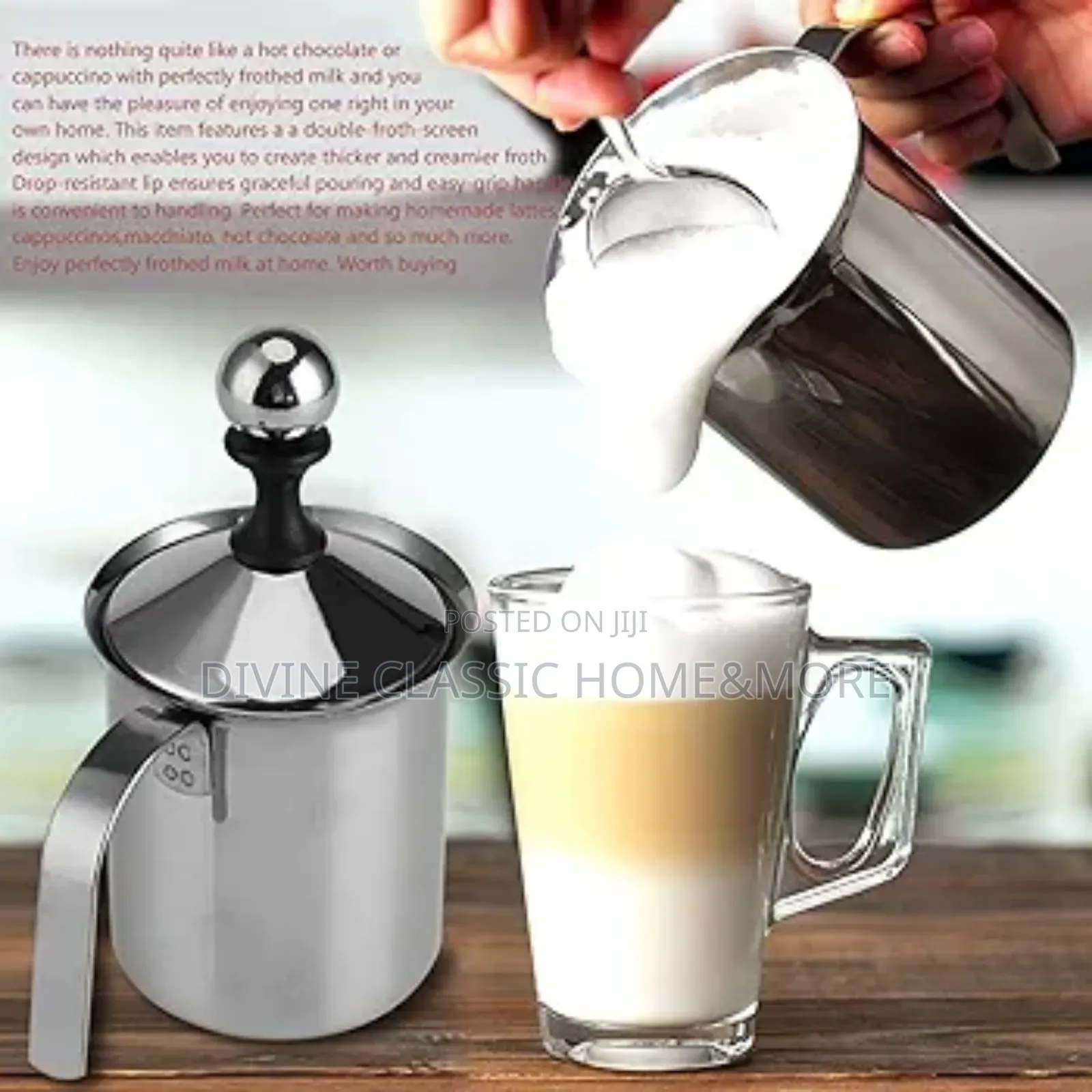 Cilio - Classic Milk Frother - Cappuccino Creamer