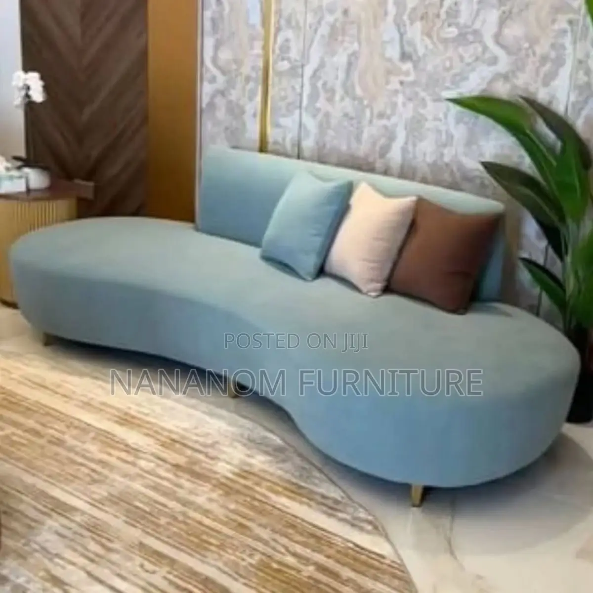Modern Curve Sofa Available