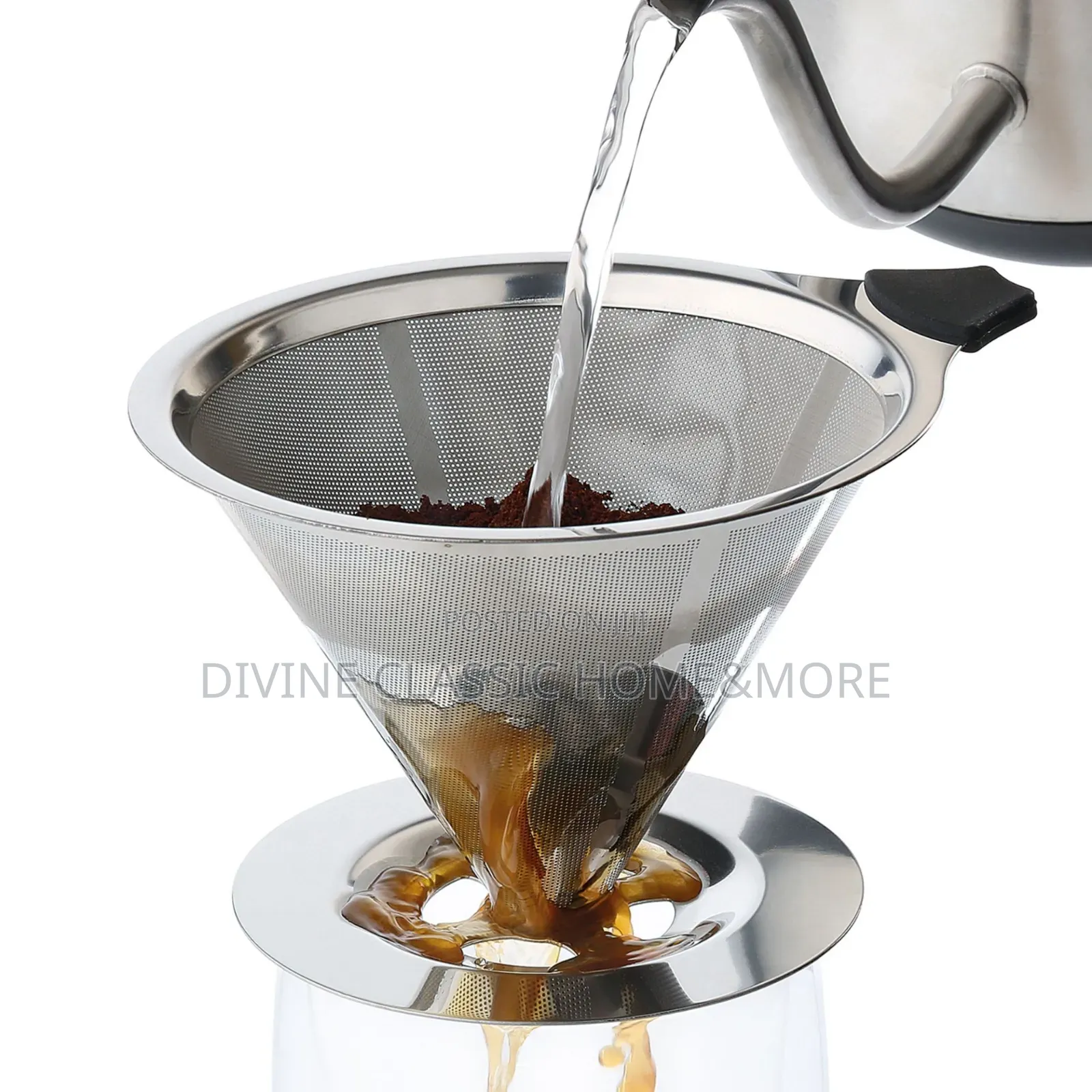 Cilio - Permanent Stainless Steel Filter for Coffee