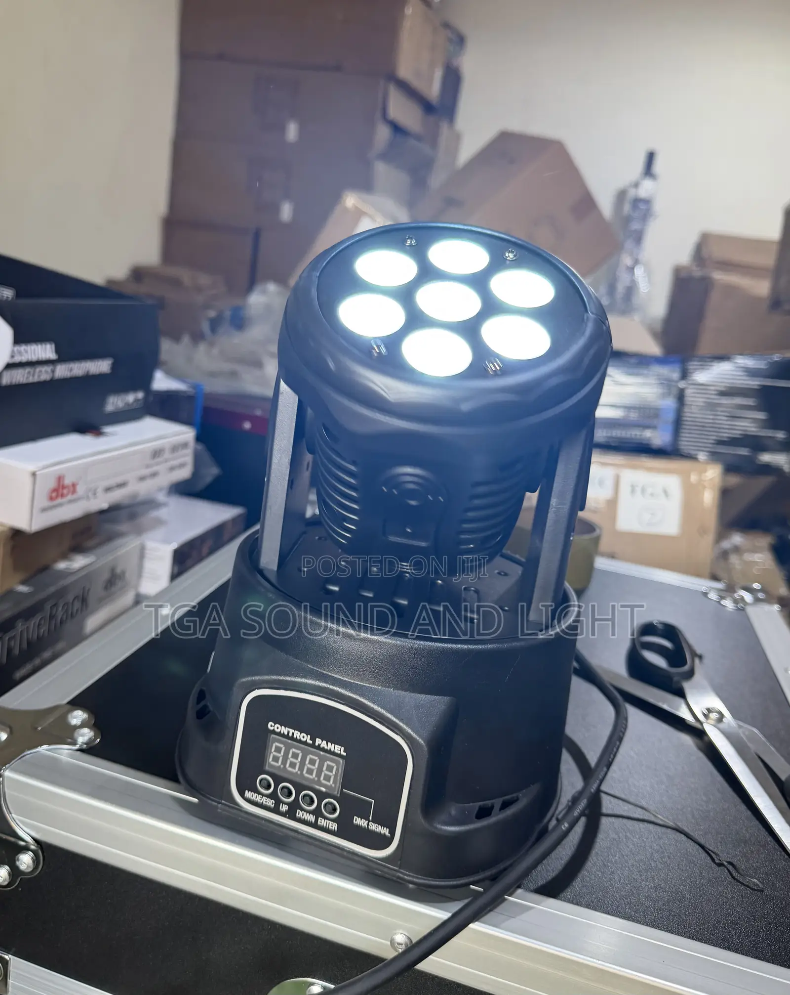 7 Eyes Led Mini Moving Head Light